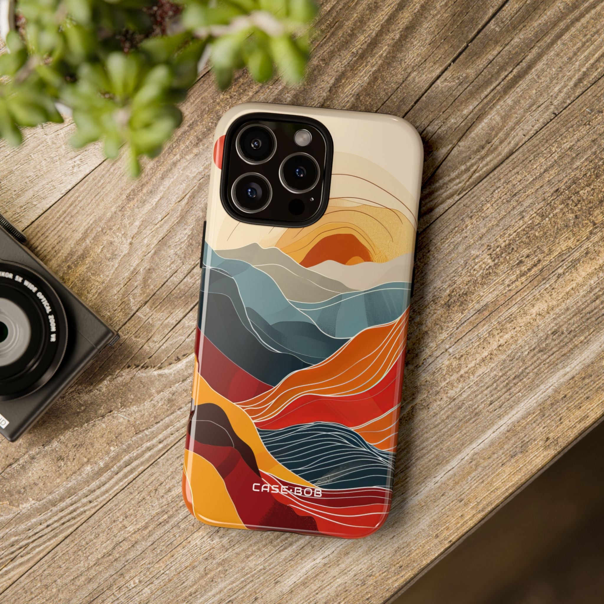 Sunlit Ridges iPhone 16 Pro Max Case - Tough