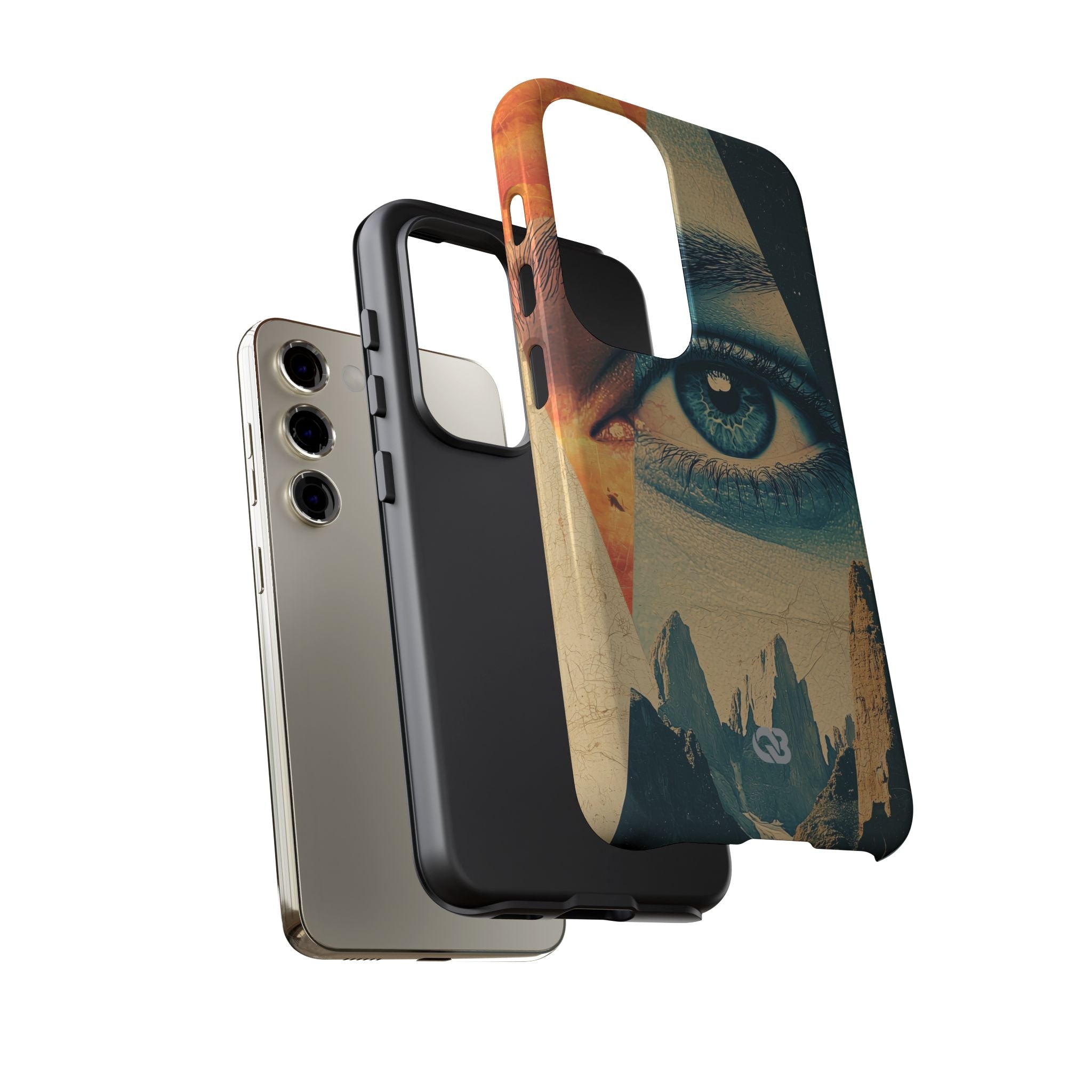Fragmented Peak Gaze · Tough Phone Case for Samsung