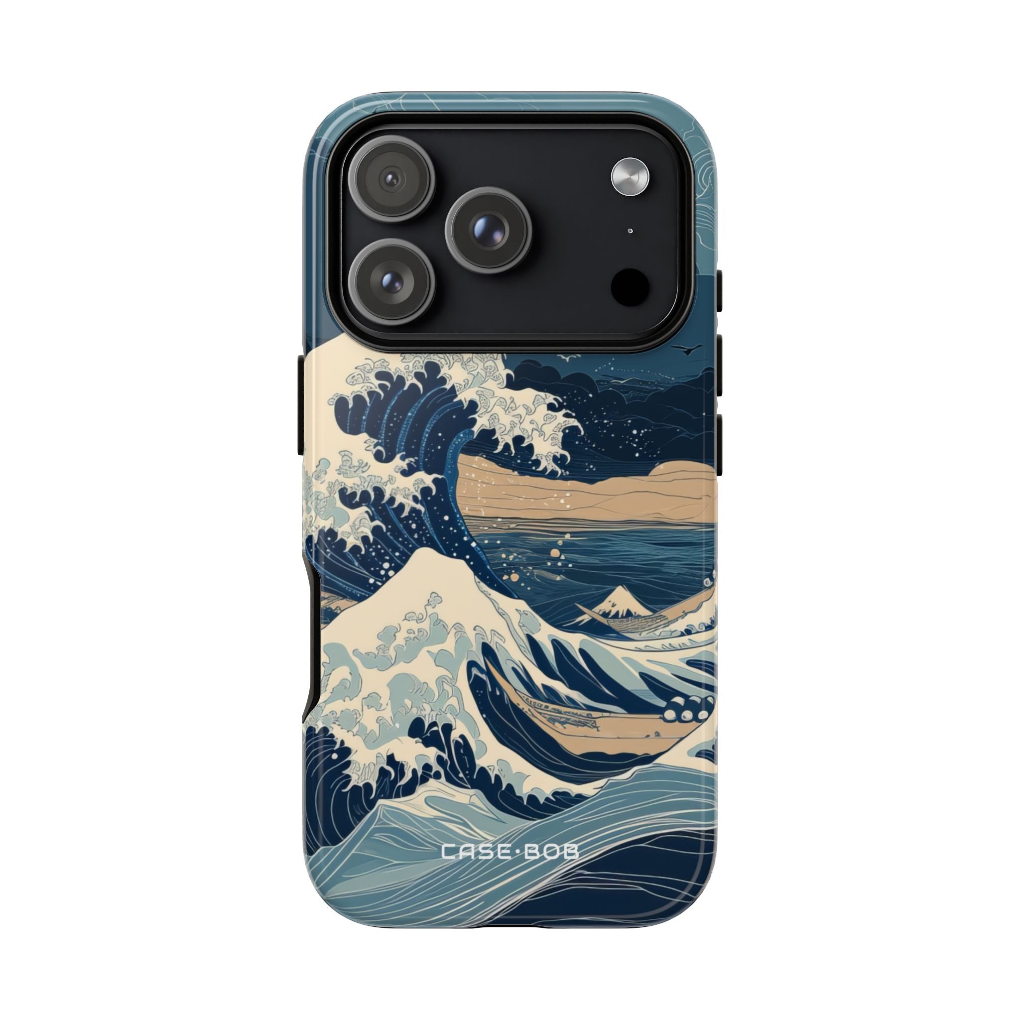 Cresting Blue Wave iPhone 17 Pro Case - Tough - CASE•BOB