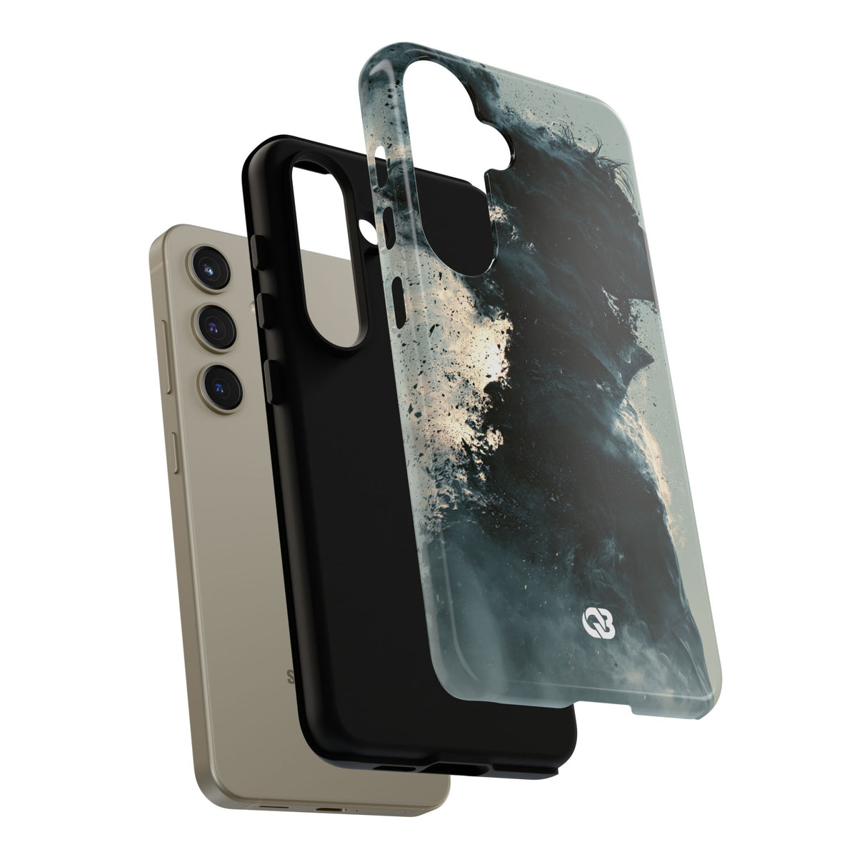 Ashen Dissolution · Tough Phone Case for Samsung · Black
