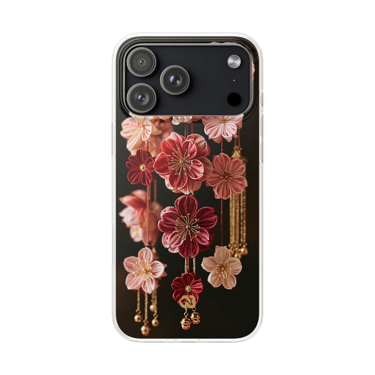 Silk Blossom Kanzashi · Lite Phone Case for iPhone · Pink
