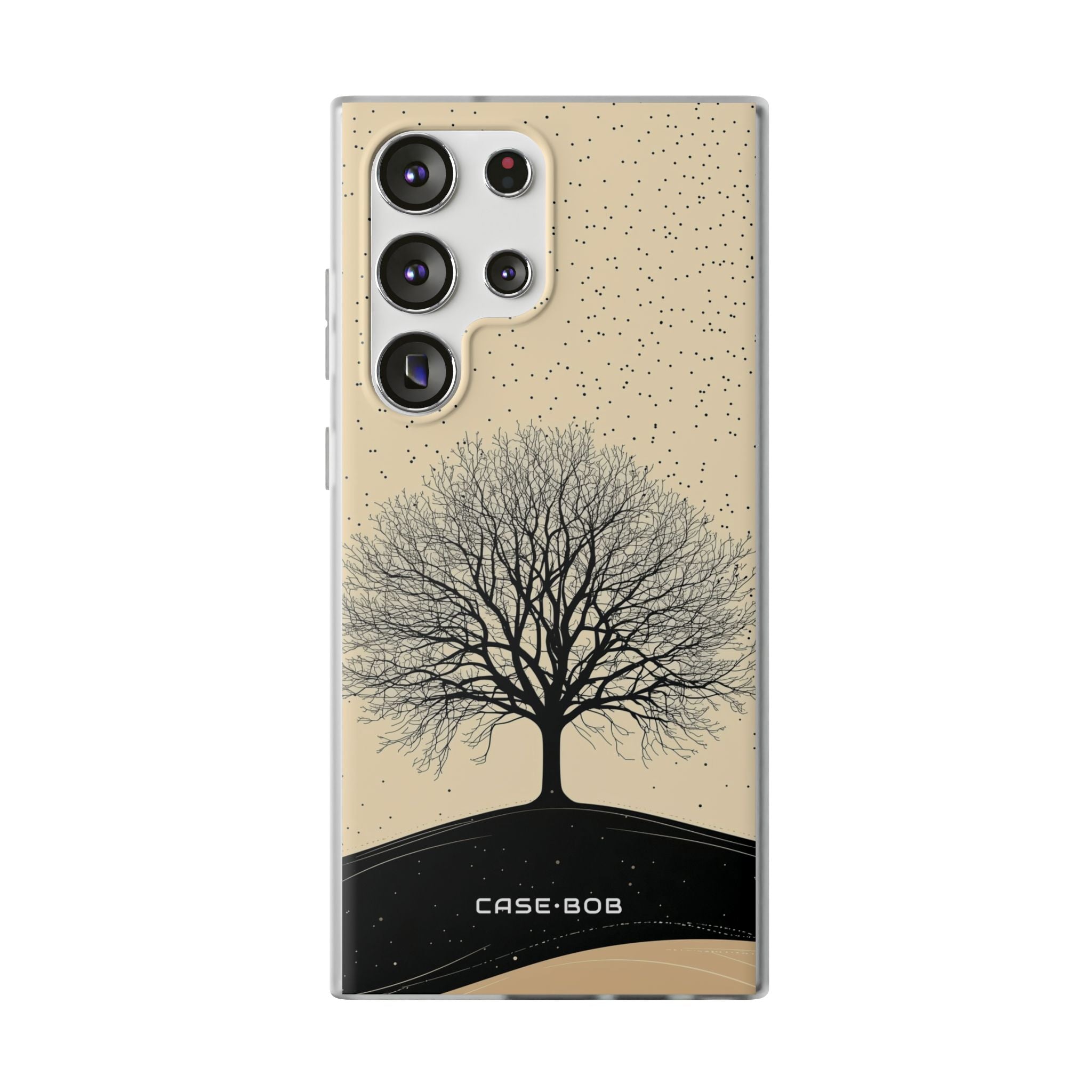 Hiljaiset oksat Samsung S23 Ultra -pehmeä suojakotelo