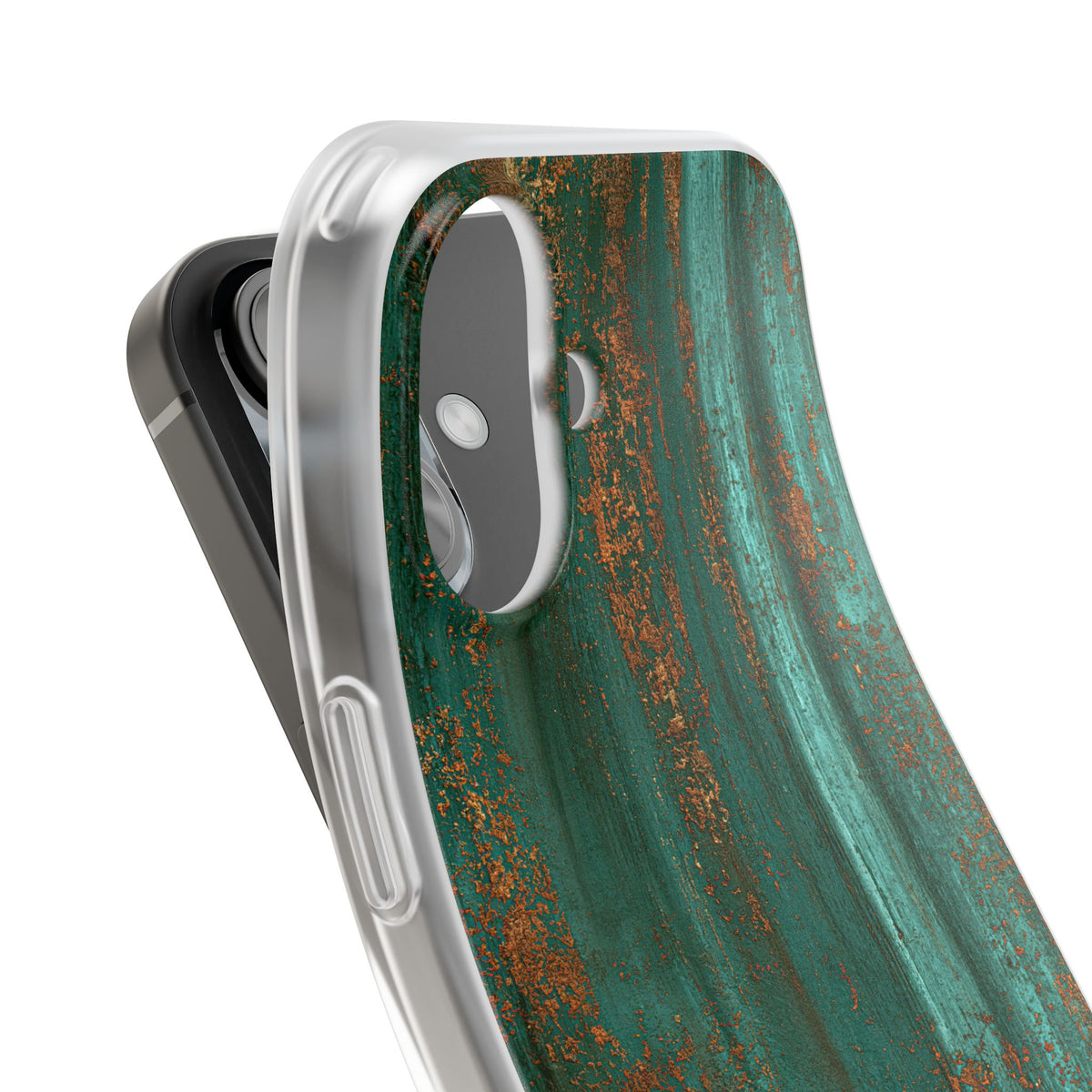 Oxidized Verdigris · Lite Phone Case for iPhone · Teal