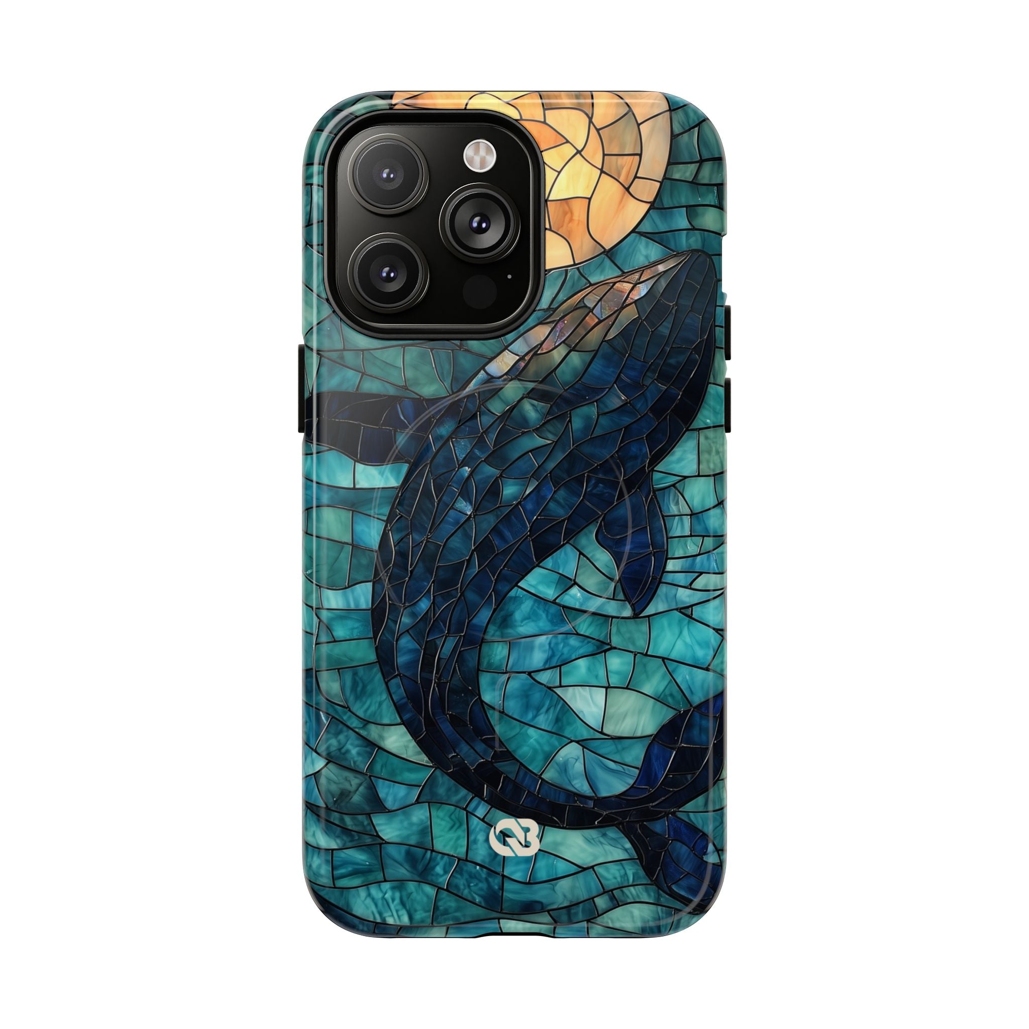 Stained Moon Whale · Tough+ Fundas para teléfono para iPhone · Magsafe