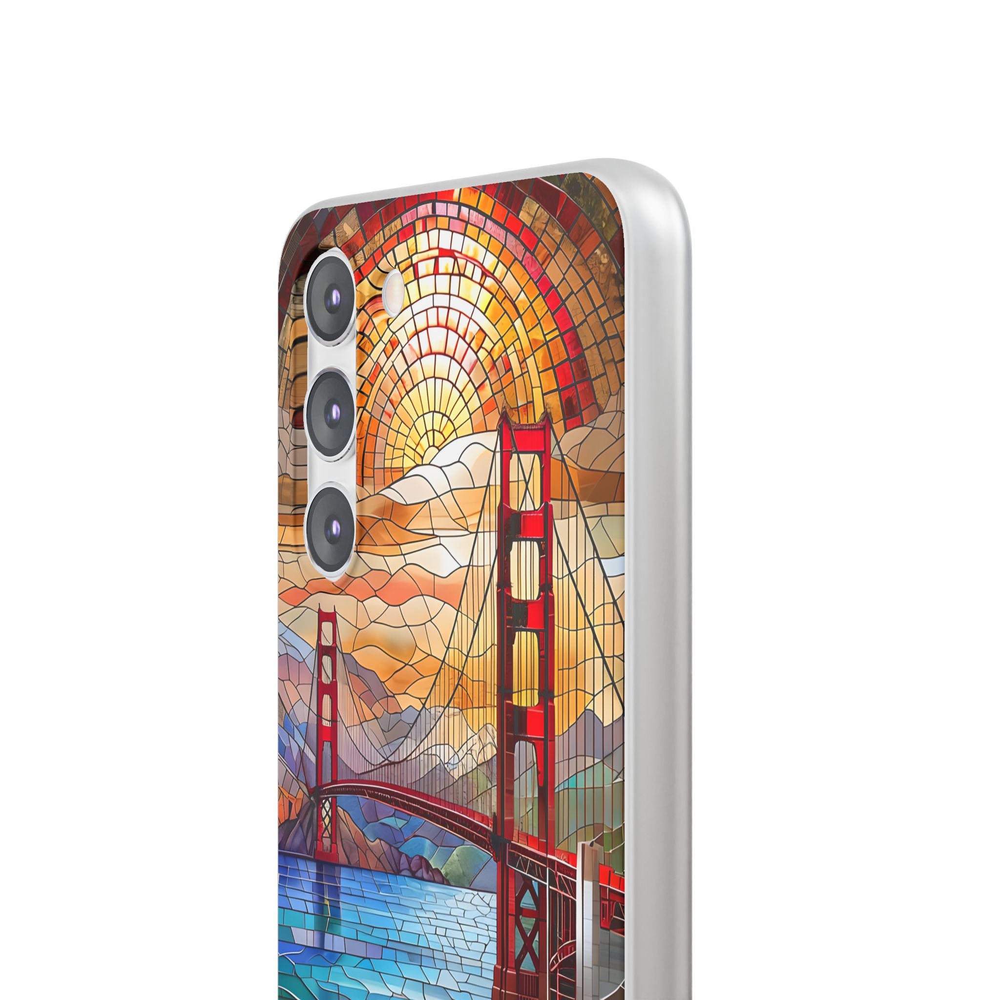 Crimson Arch Coast · Soft Custodia per Samsung