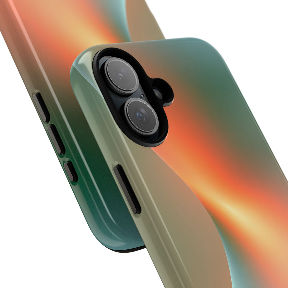 Radiant Contour · Tough Phone Case for iPhone · Orange
