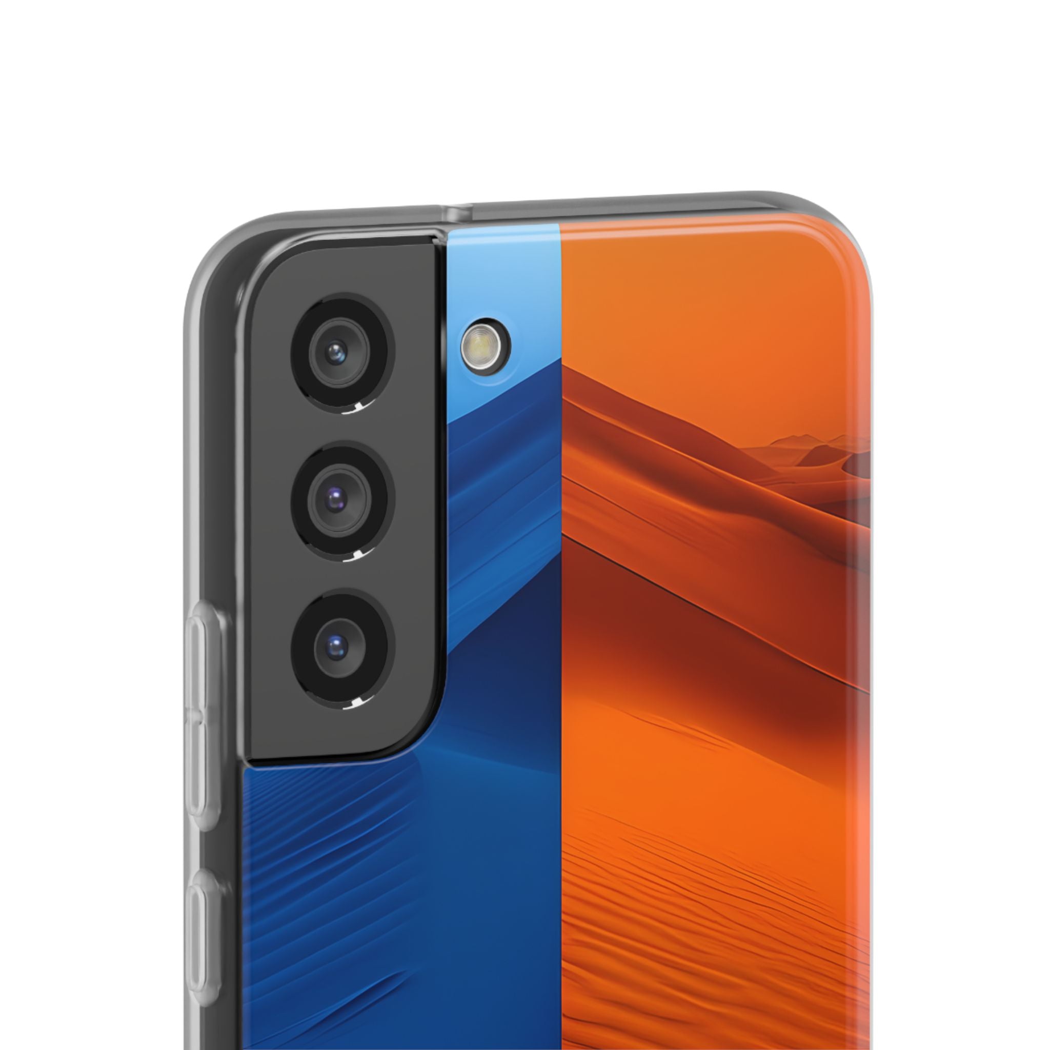 Split Dune Horizon · Soft Phone Case for Samsung