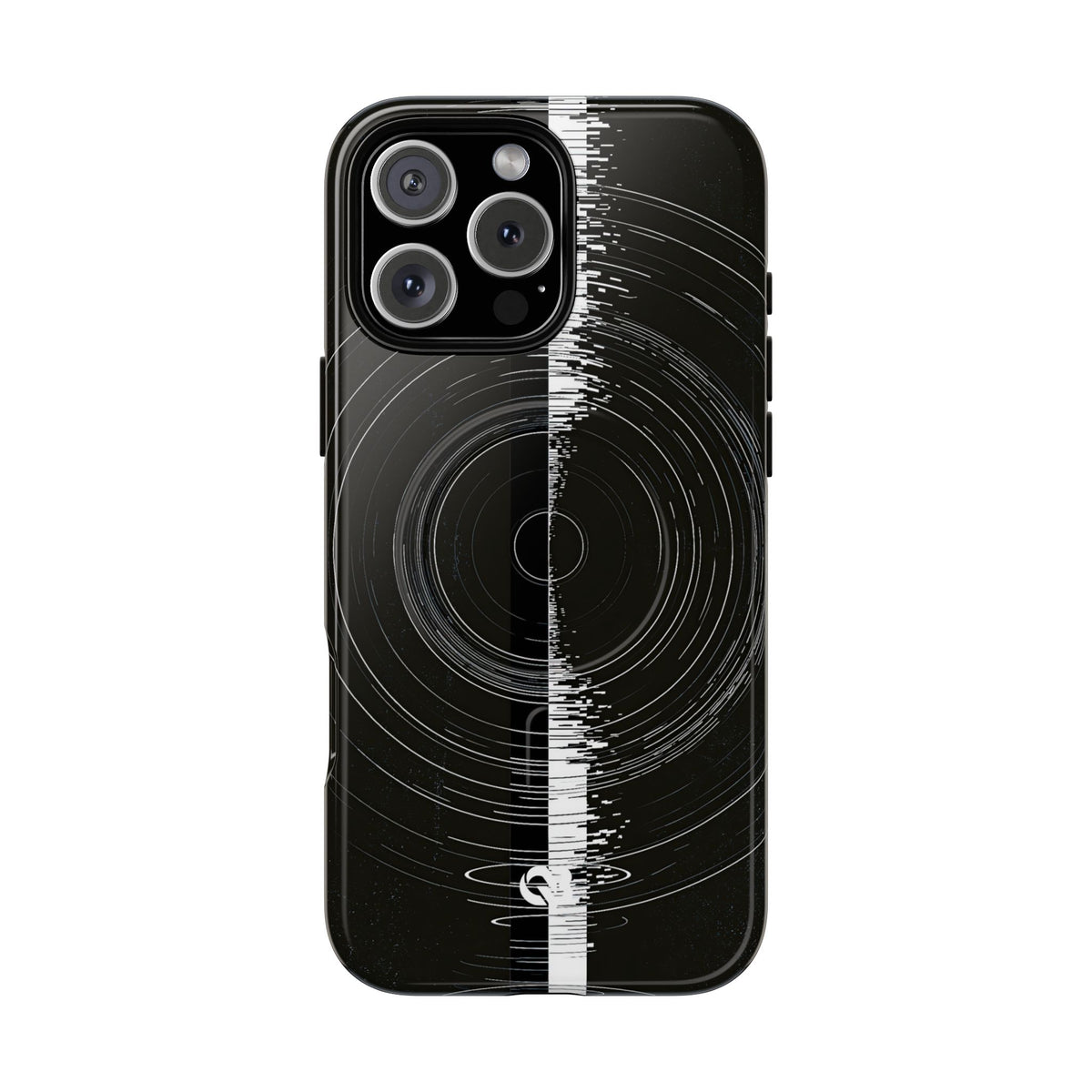 Black Tough 2.0 Magsafe Phone Case for iPhone - Obsidian Orbital Signal