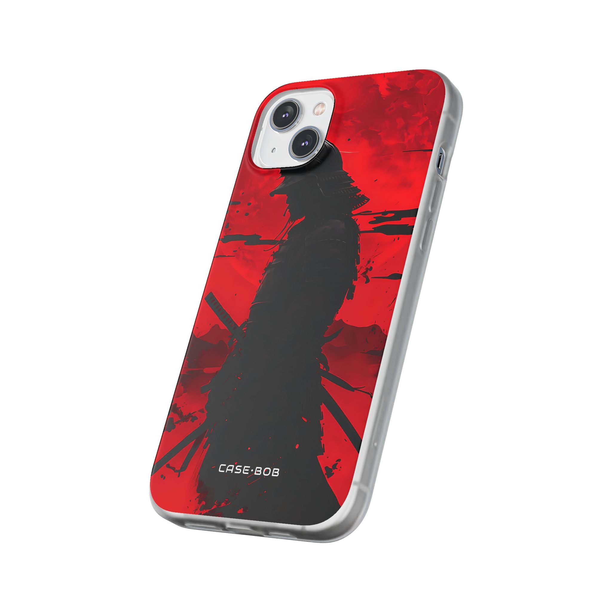 Crimson Samurai iPhone 14 Plus Cover - Blød
