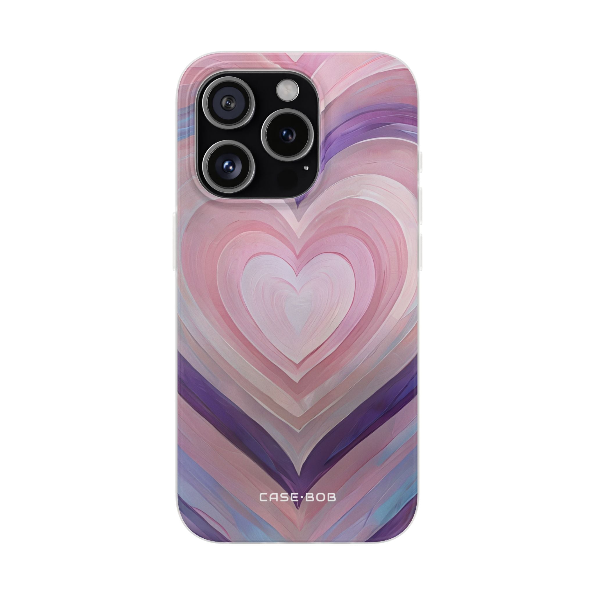 Strahlendes Heartbrush iPhone 15 Pro Case - Soft