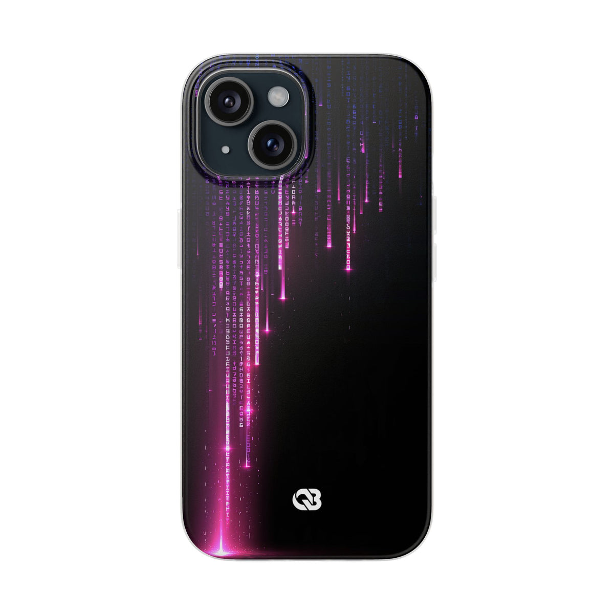 Binary Cascade · Lite Phone Case for iPhone · Black