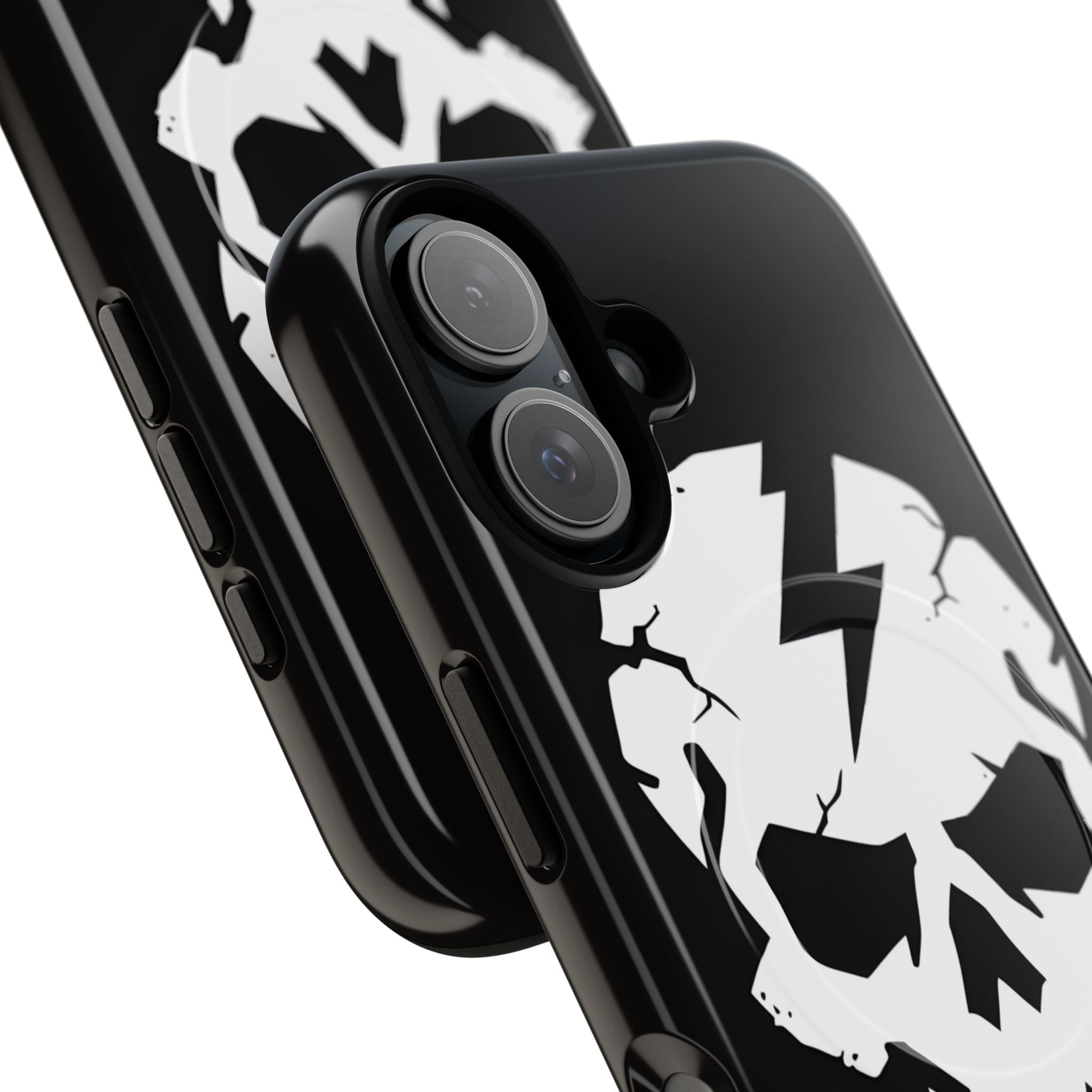 Lightning Skull iPhone 16 Cover - Tough+