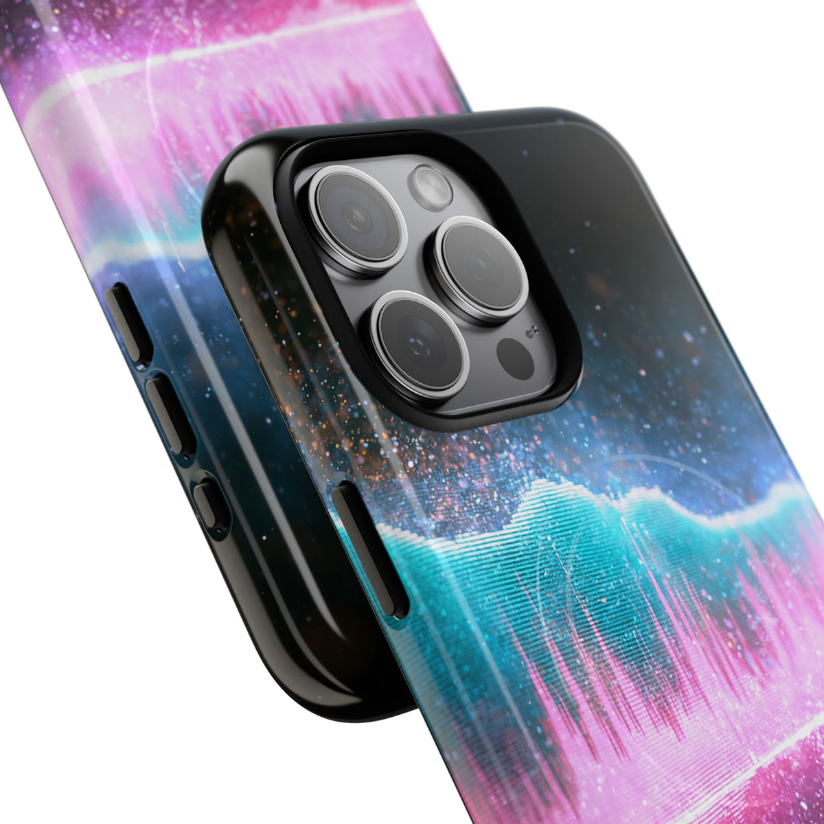 Digital Frequency · Tough 2.0 Magnetic Phone Case for iPhone · Pink