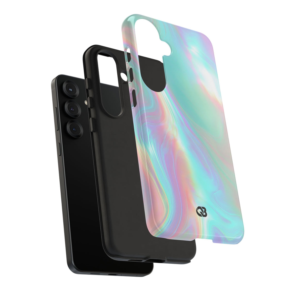 Prismatic Liquid Light · Tough Phone Case for Samsung · Teal