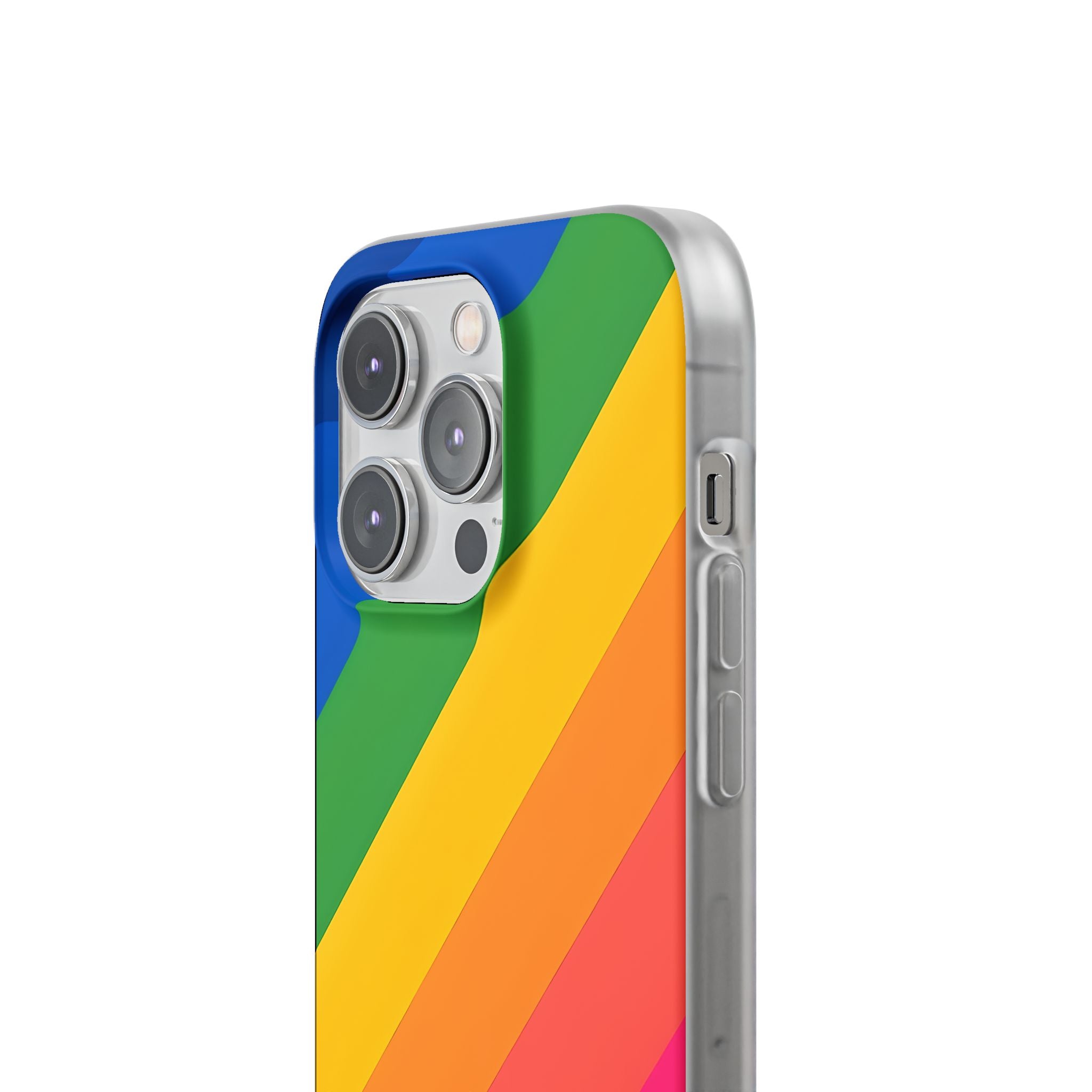 Vibrant Spectrum Slope · Soft Phone Case for iPhone
