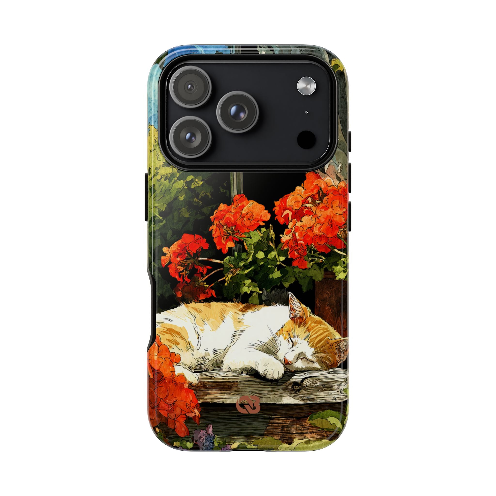 Sleeping Ginger Bloom · Tough Phone Case for iPhone