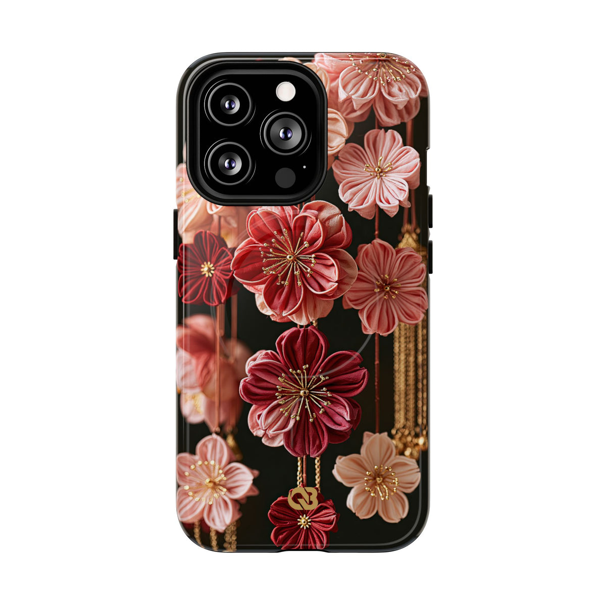 Silk Blossom Kanzashi · Tough 2.0 Magnetic Phone Case for iPhone · Pink