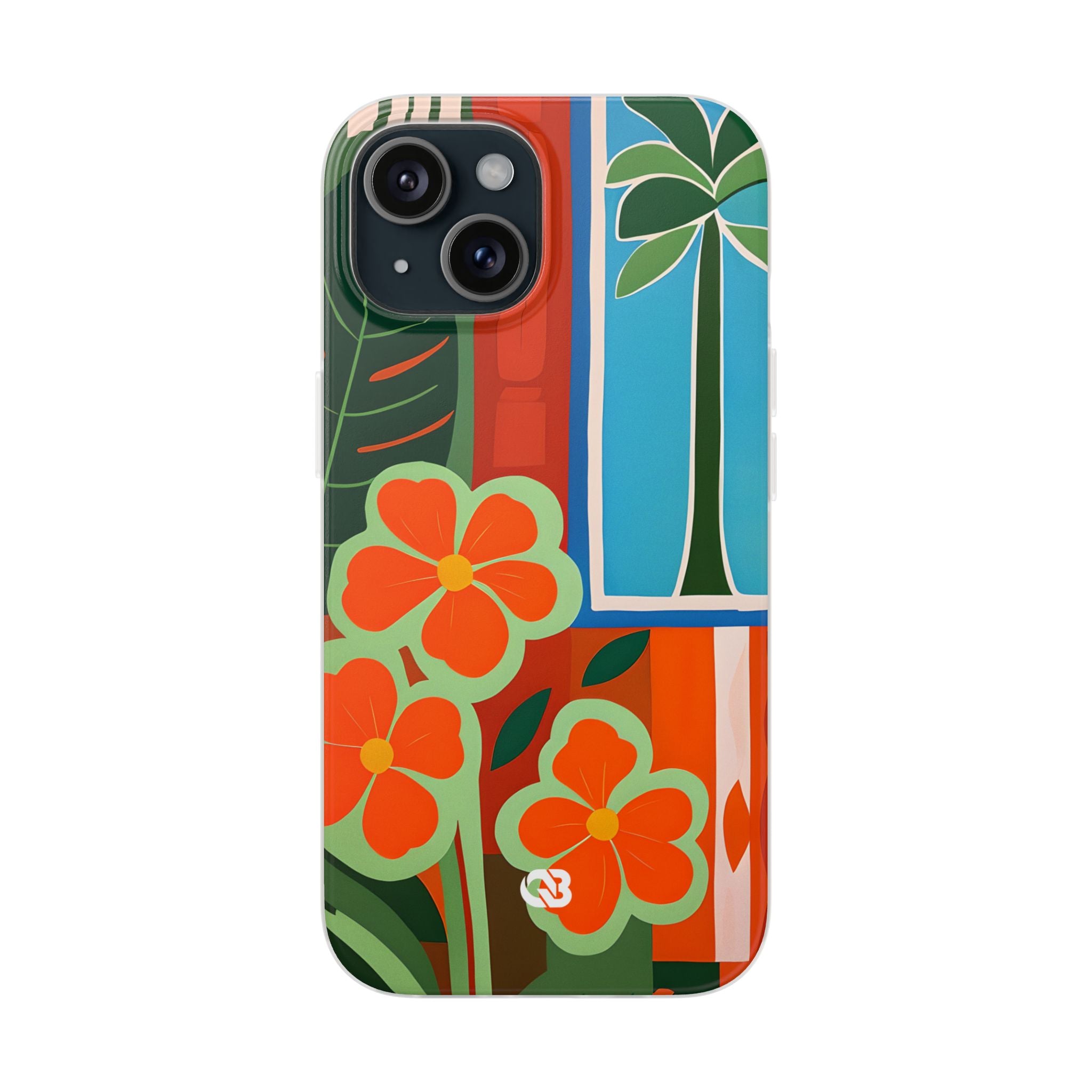Vivid Jungle Collage · Soft Phone Case for iPhone