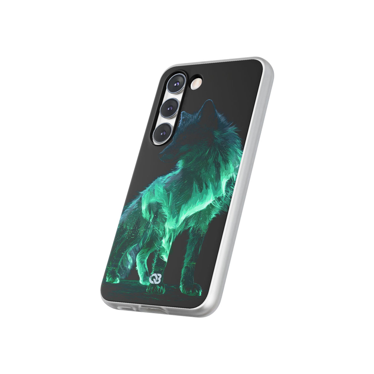 Nordic Aurora Fox · Lite Phone Case for Samsung · Teal