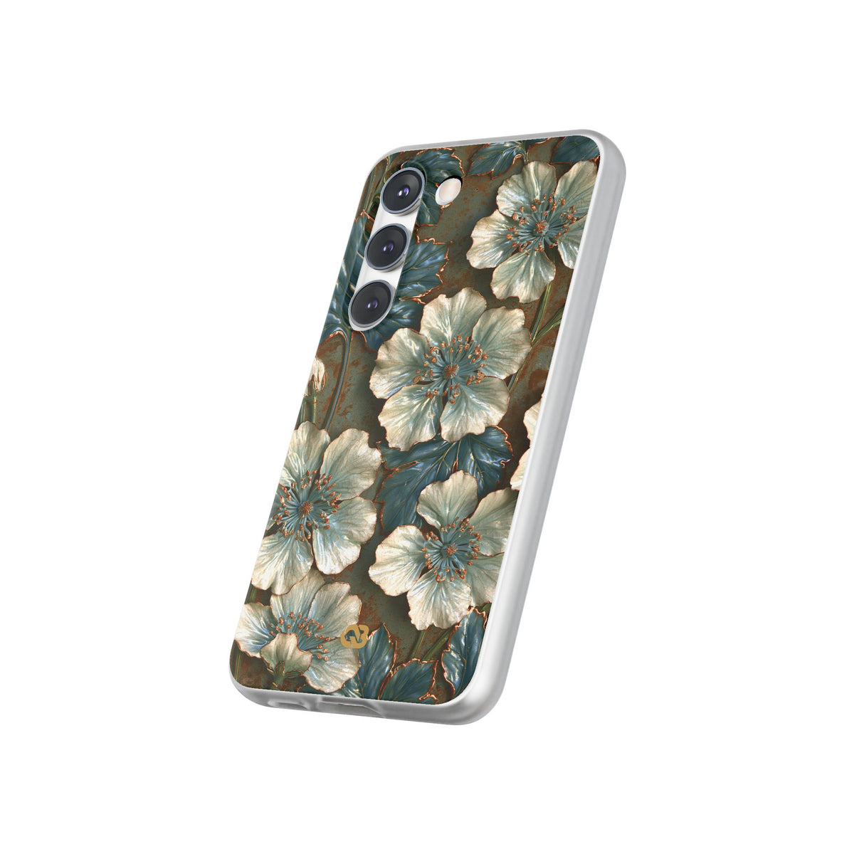 Gilded Blossom Reverie · Lite Phone Case for Samsung · Teal