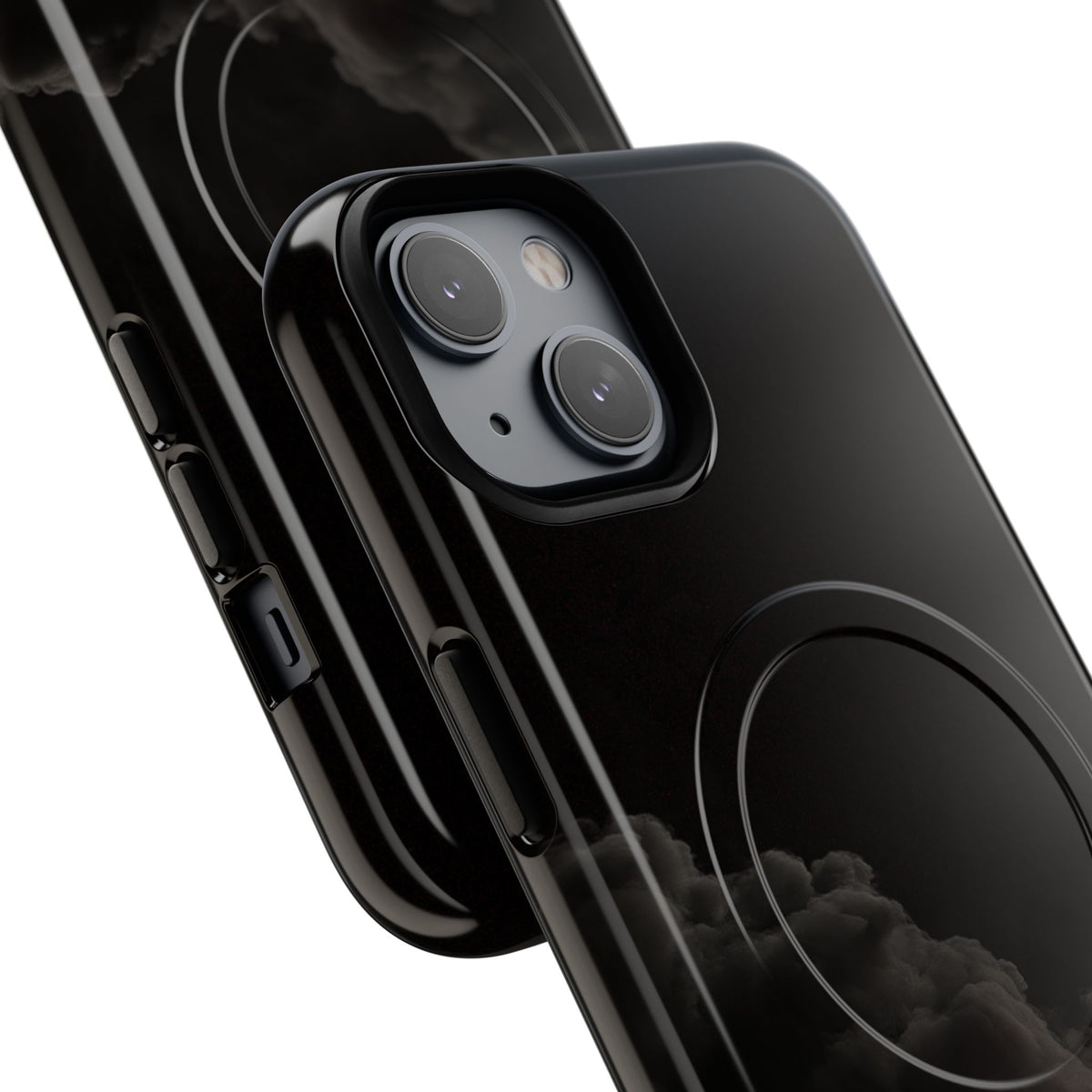Crimson Fog Void · Tough 2.0 Magnetic Phone Case for iPhone · Black