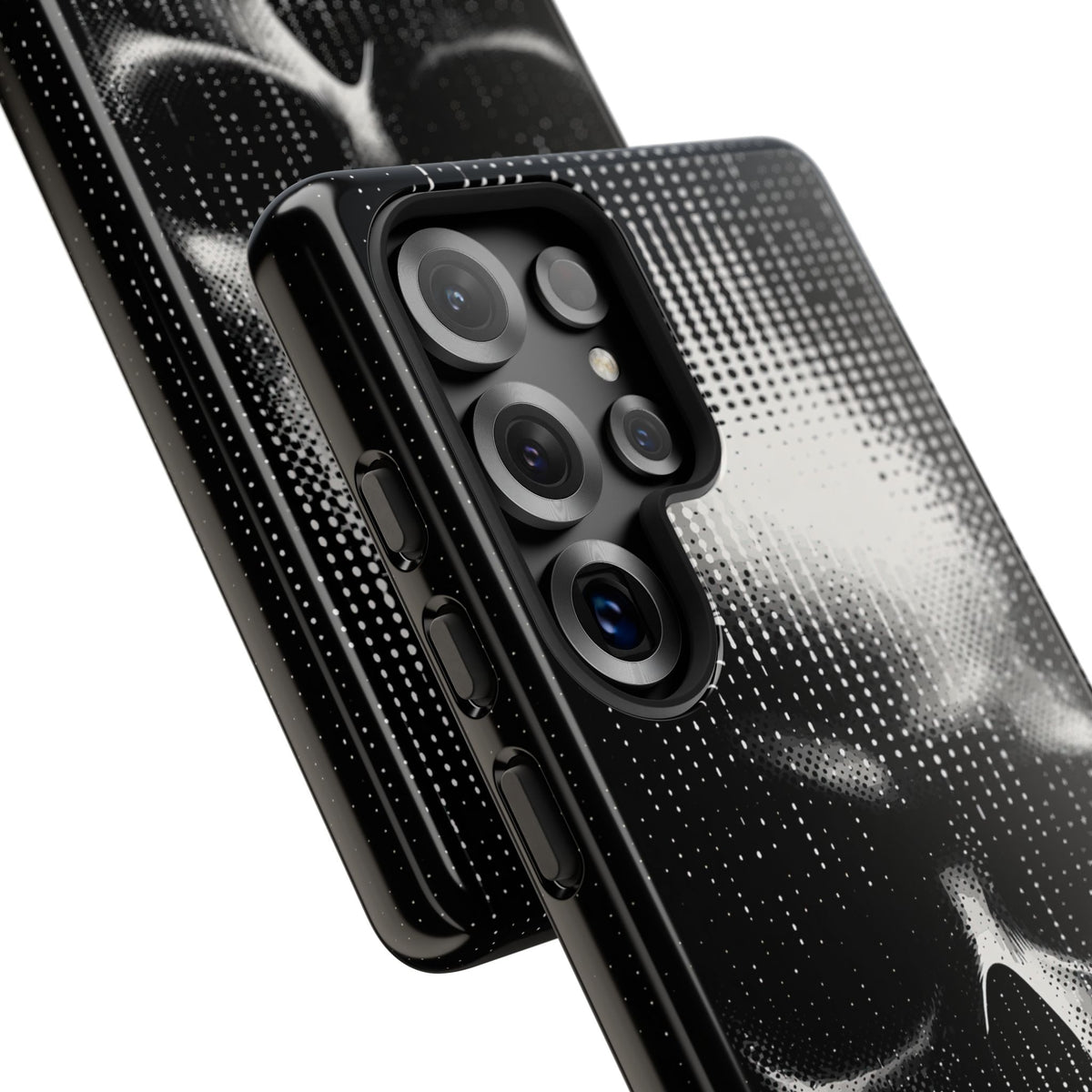 Raster Phantom · Tough Phone Case for Samsung · Black