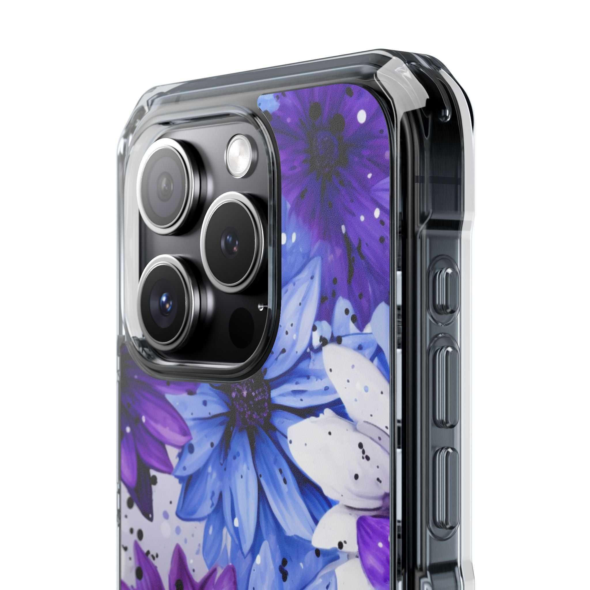 Ink Splatter Blooms · Impact Phone Case for iPhone · Magsafe