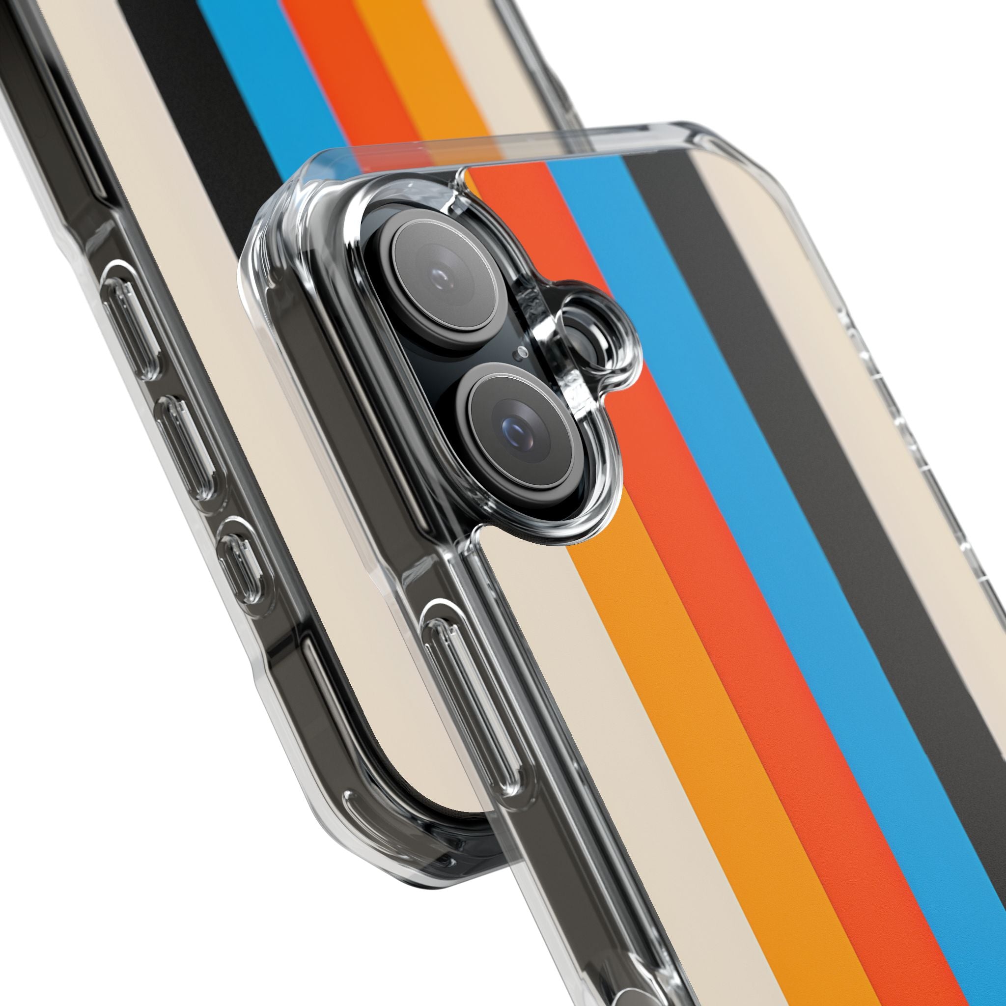 Retro Racing Stripes · Impact Custodia per iPhone · Magsafe