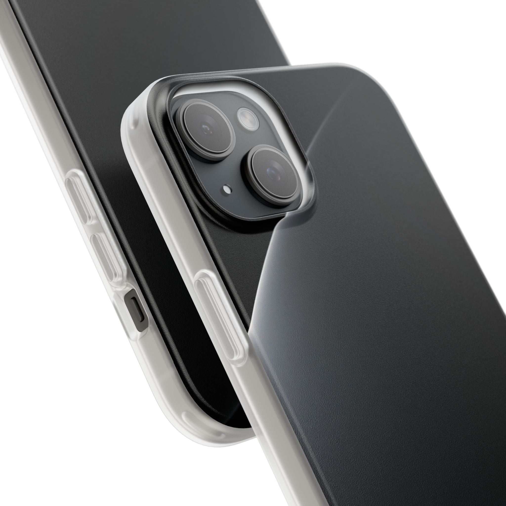 Black Lite Phone Case for iPhone - Obsidian Lunar Arch