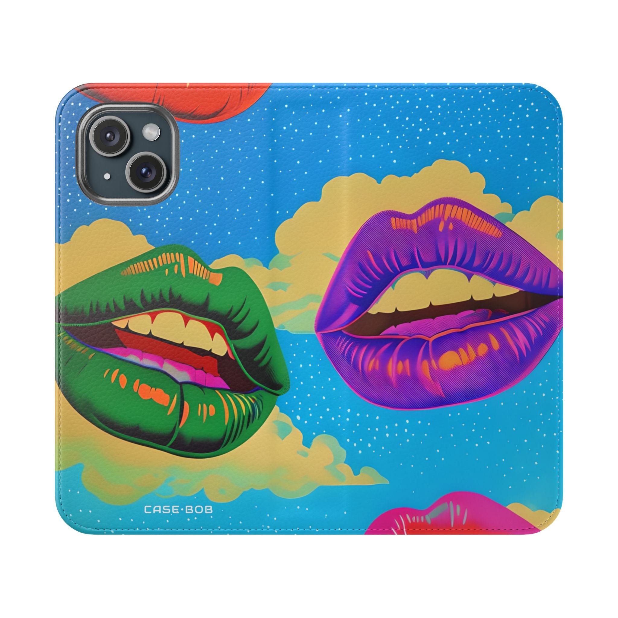 Pop Lips - iPhone 15 Case - Lompakko