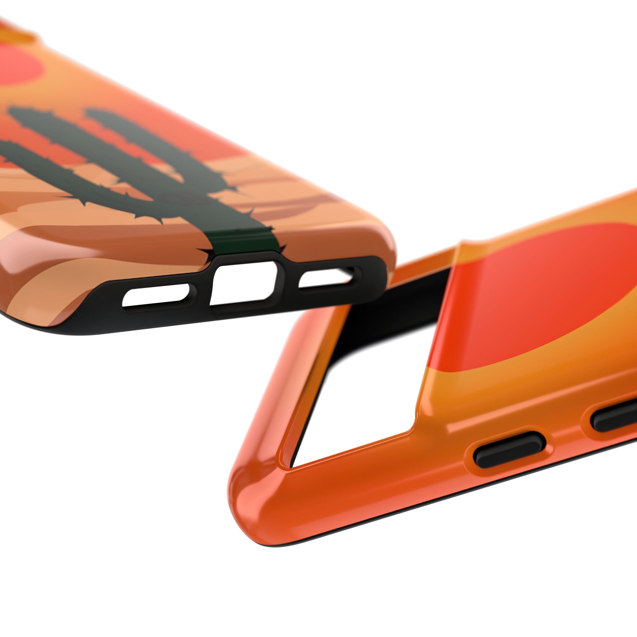 Scorched Saguaro Sunset · Coque de téléphone Tough pour Google Pixel
