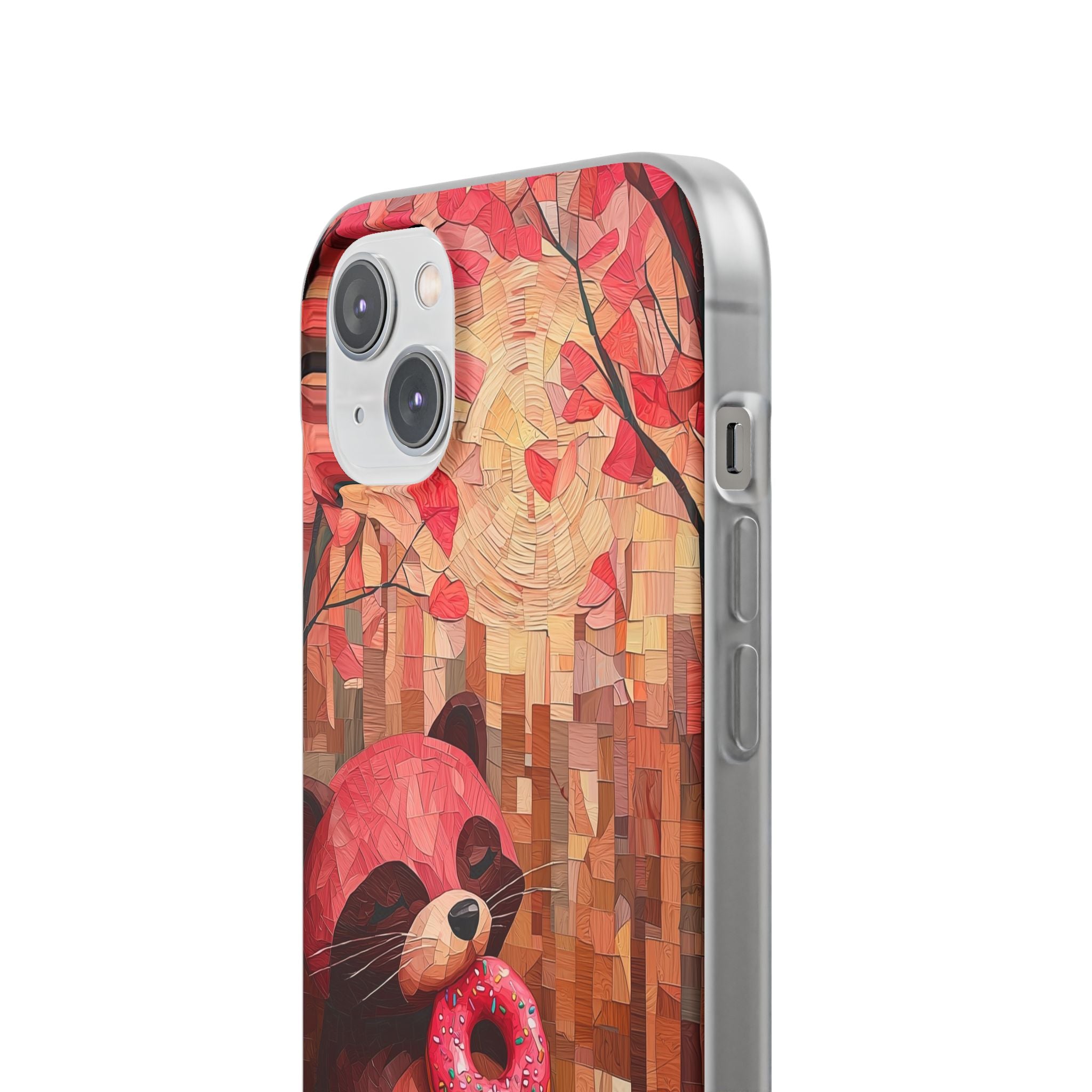 Crimson Donut Bandit · Soft Custodia per iPhone