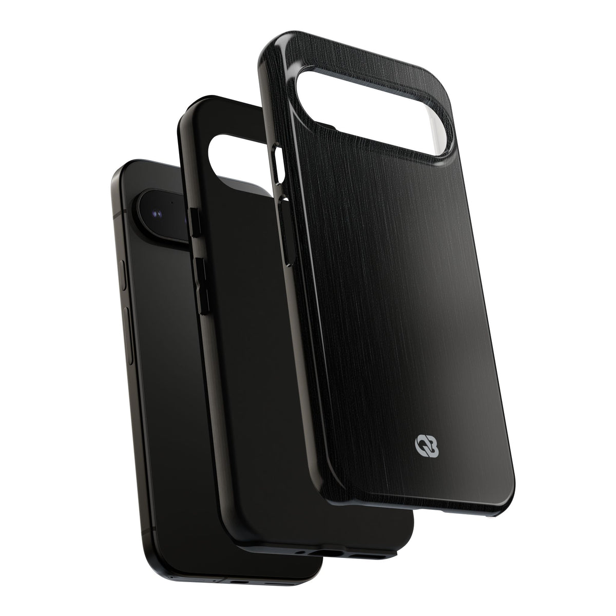 Obsidian Brushed Steel · Tough Phone Case for Pixel · Black