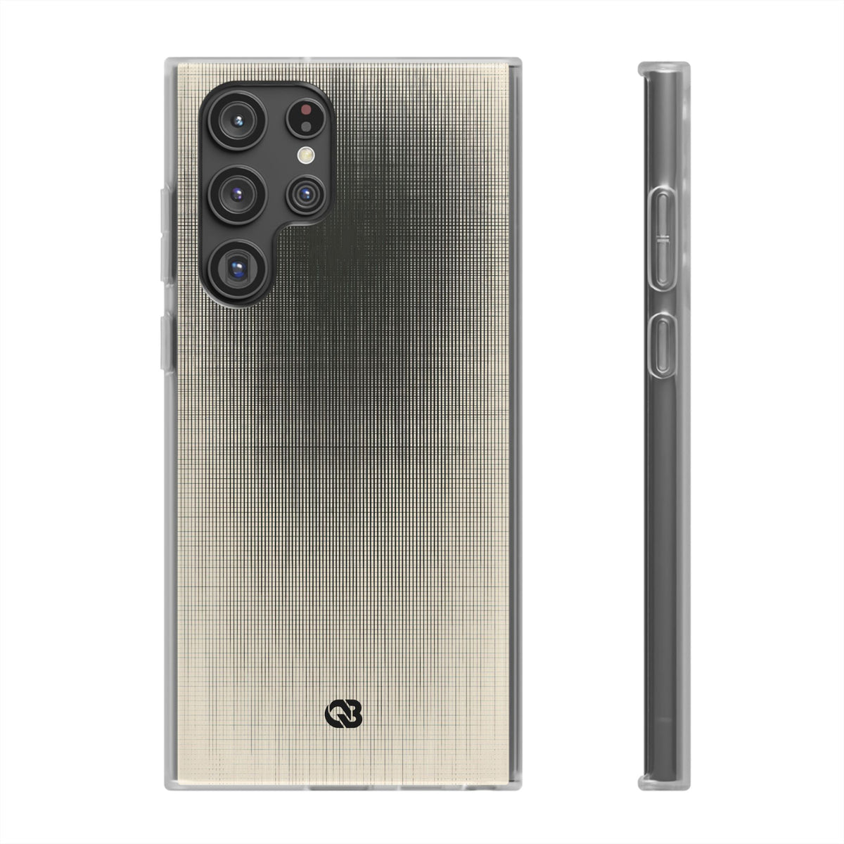 Beige Lite Phone Case for Samsung - Carbon Screen Grid