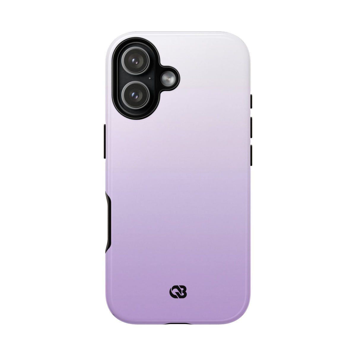 Purple Tough Phone Case for iPhone - Frosted Lavender Fade