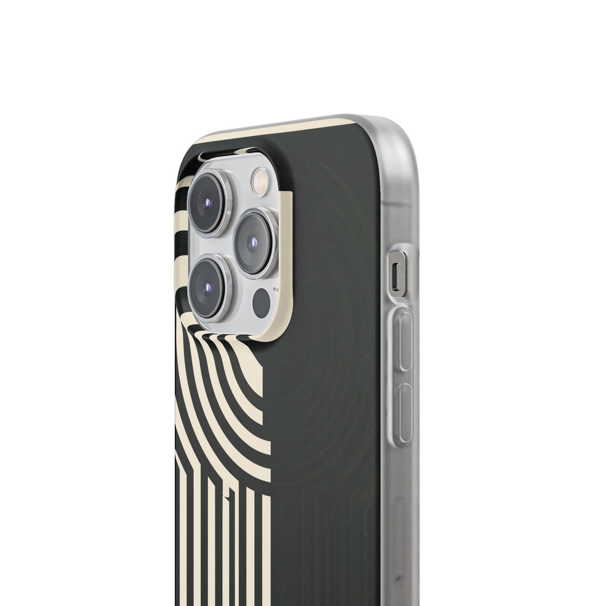 Beige Lite Phone Case for iPhone - Monolith Ivory Signal