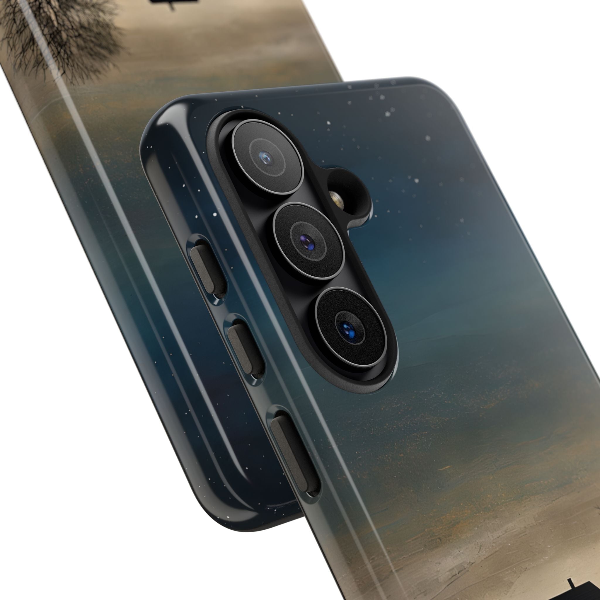 Midnight Cabin Glow · Tough Handyhülle für Samsung