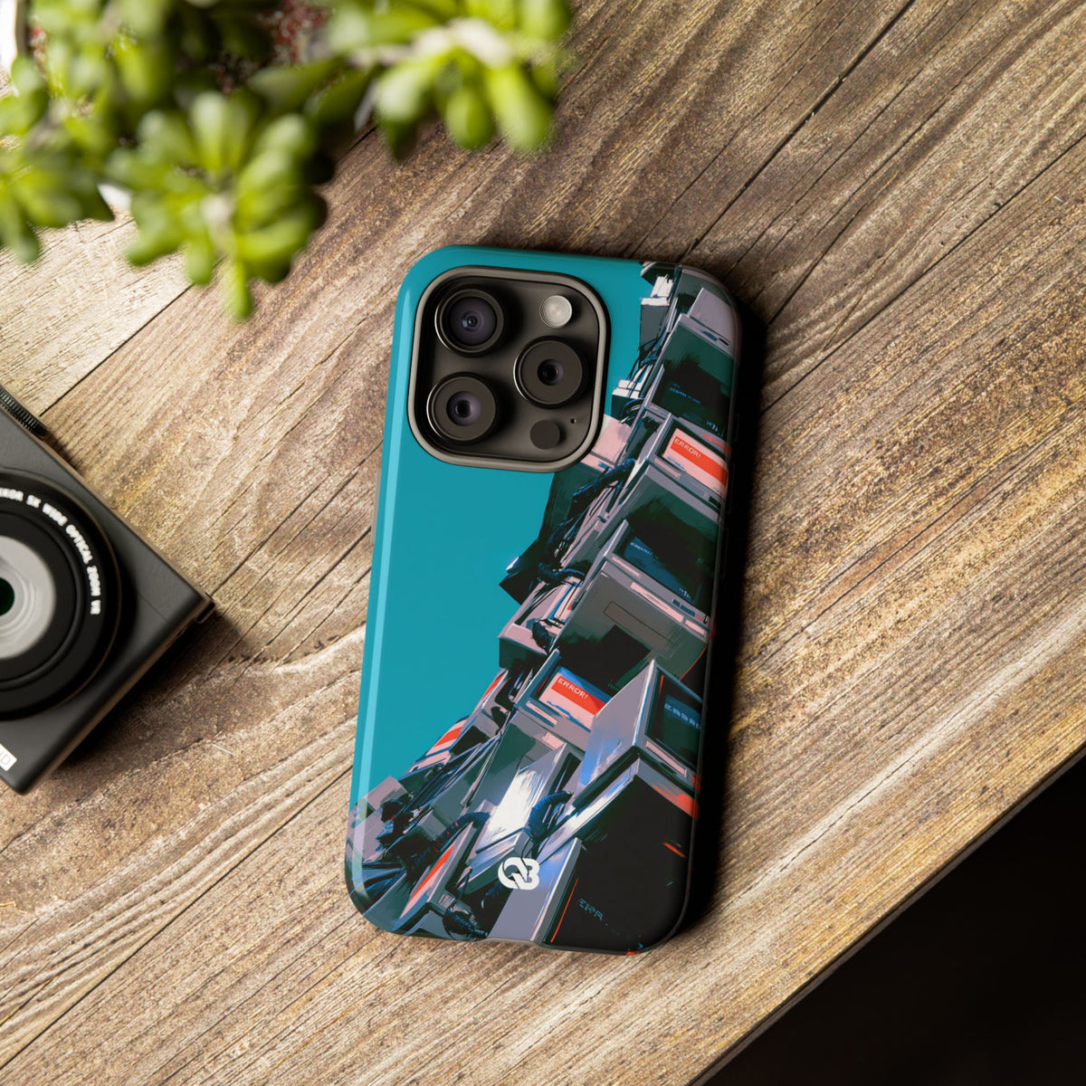 System Error Spire · Tough Phone Case for iPhone · Teal
