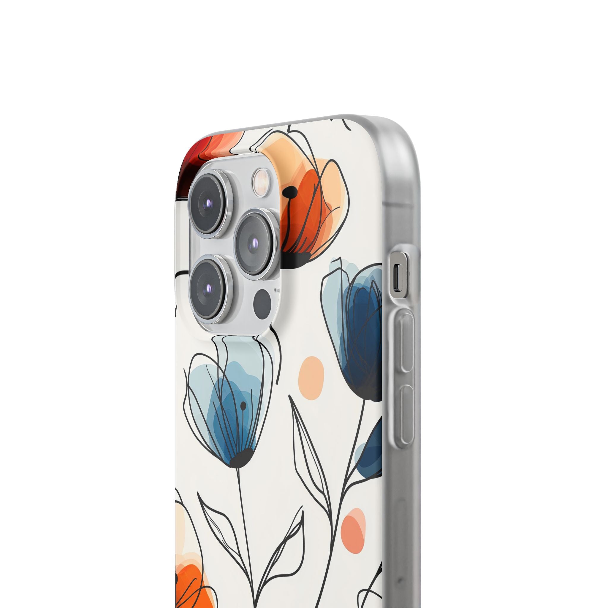 Ink Watercolor Tulips · Soft