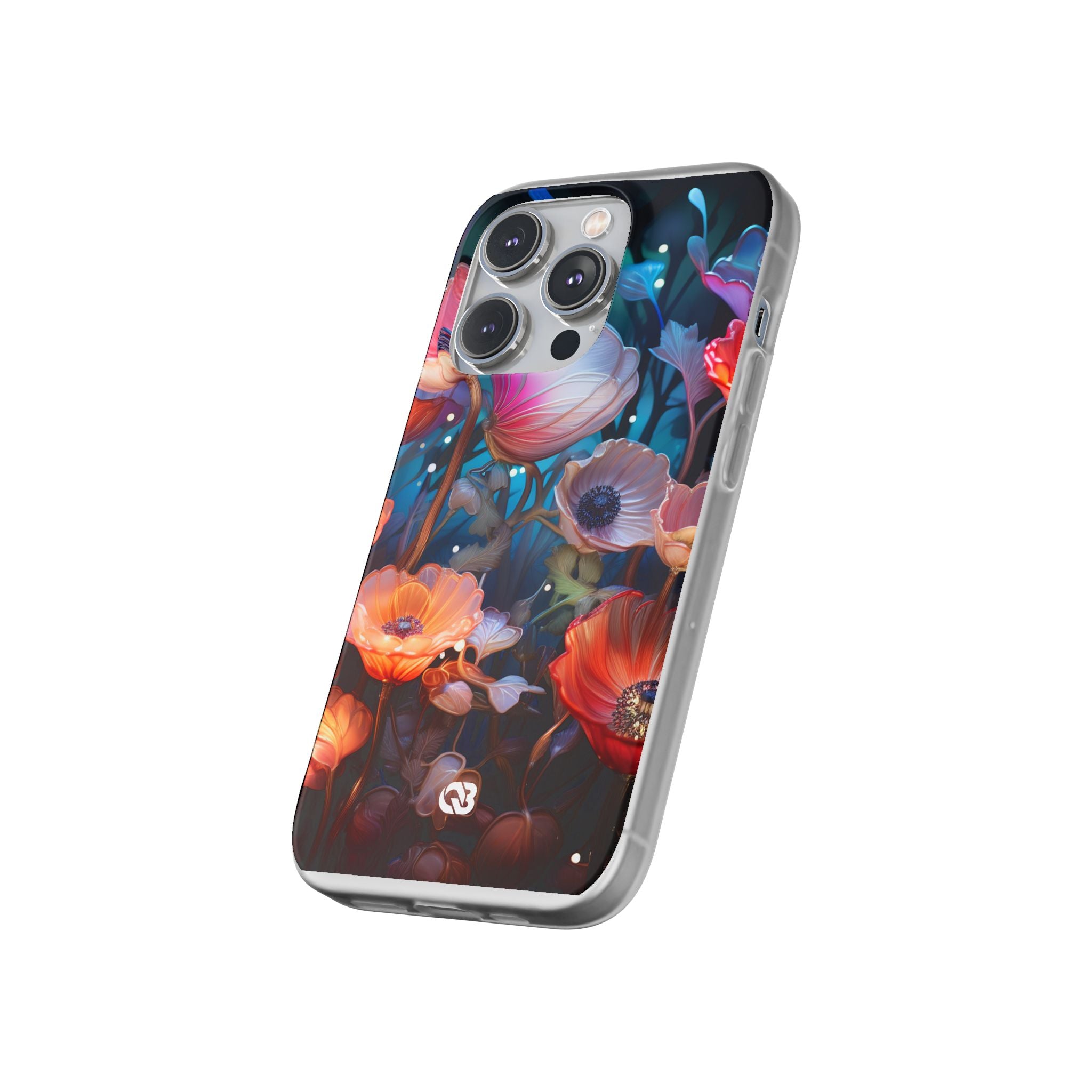 Luminous Poppy Glade · Soft Capa para iPhone