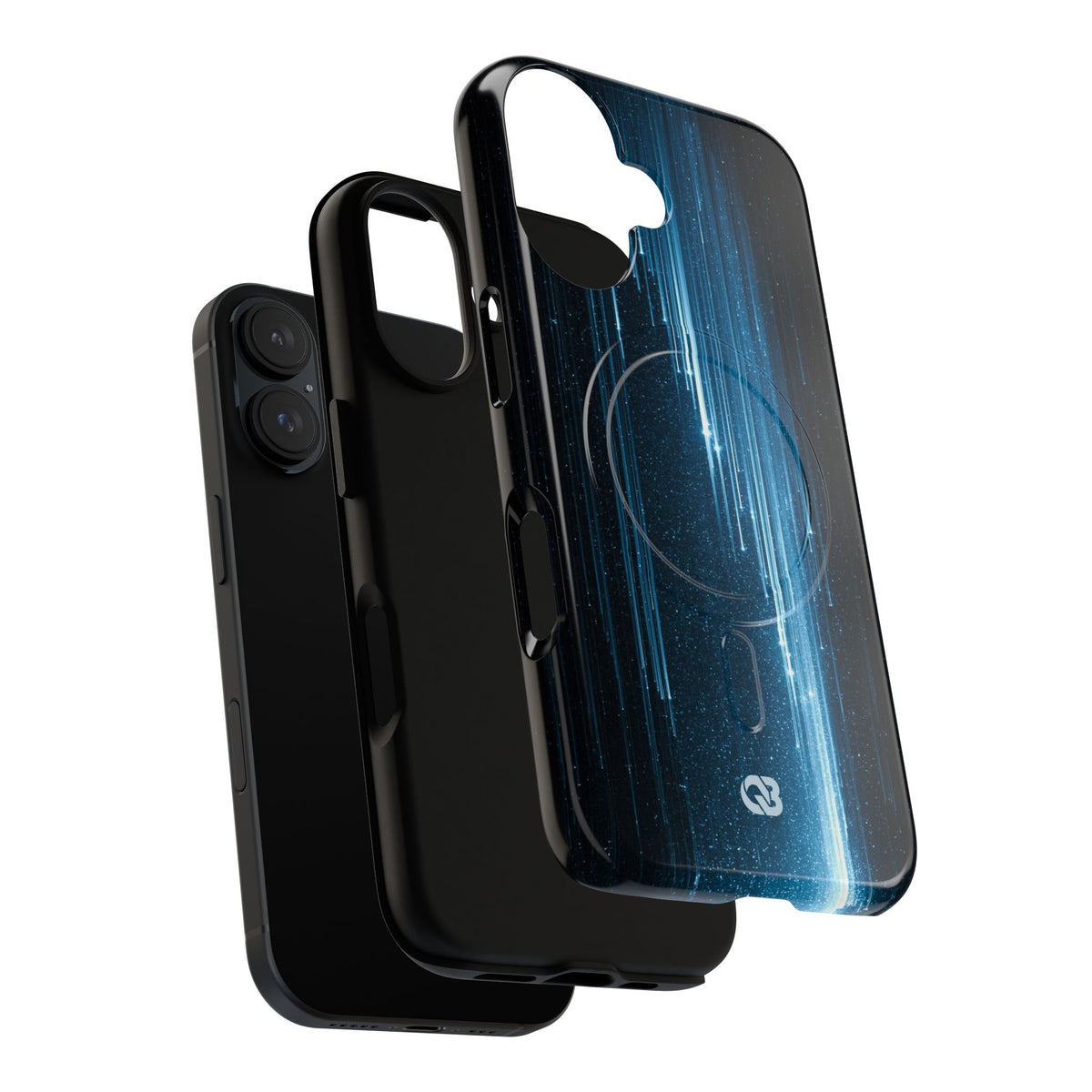 Nocturnal Cascade · Tough 2.0 Magnetic Phone Case for iPhone · Black
