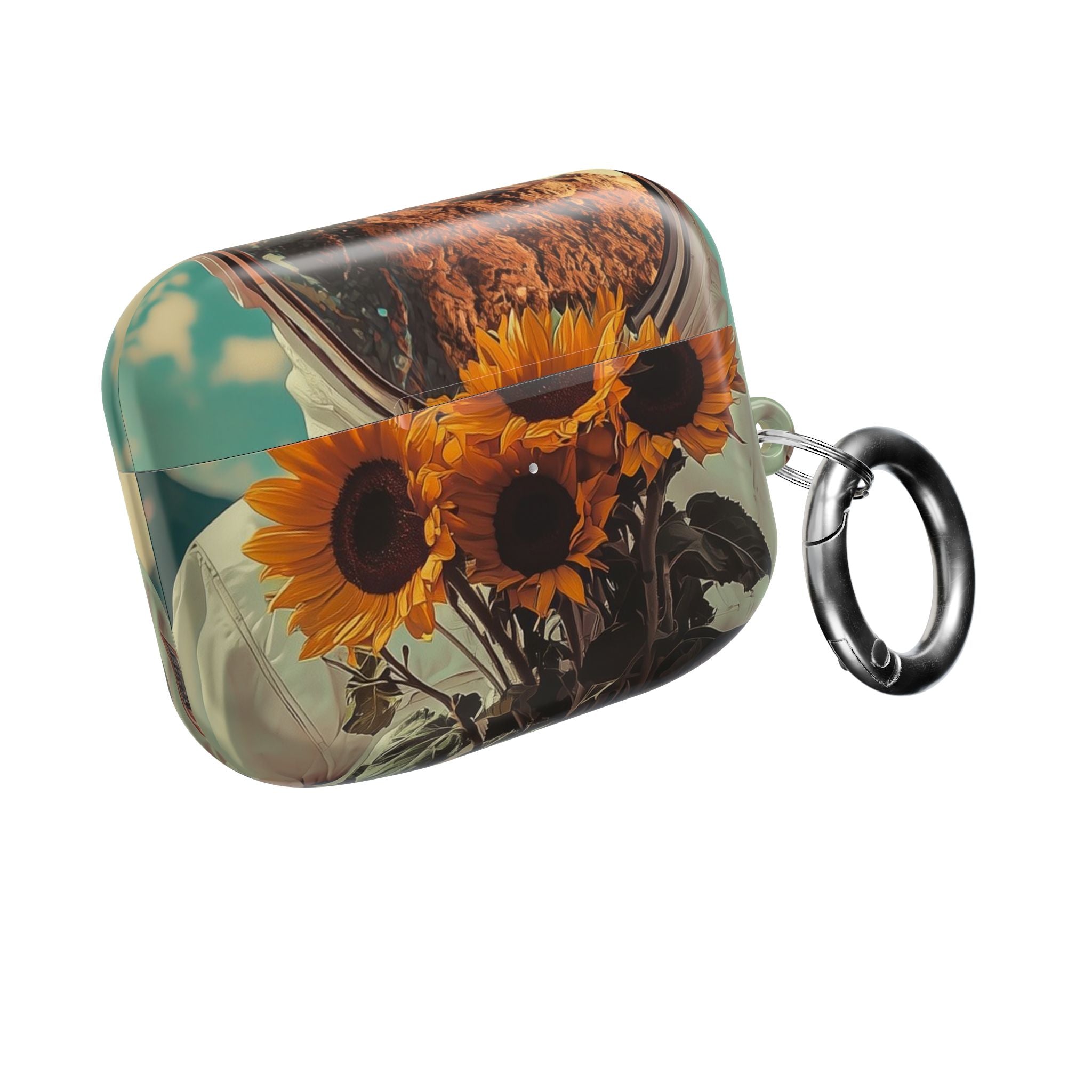 Sunflower Astronaut - AirPods Case