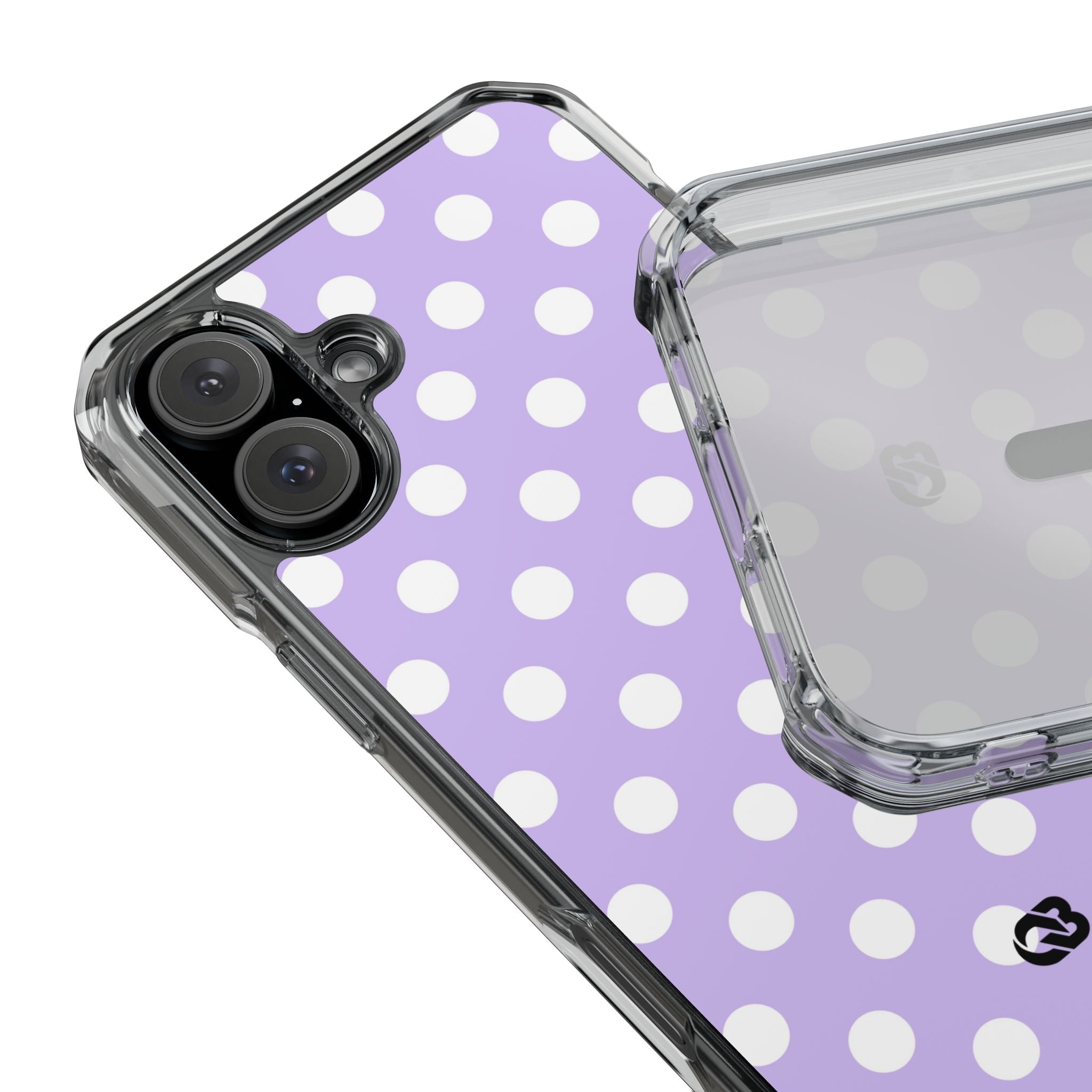 Lavender Polka Grid · Impact Telefoncover til iPhone · Magsafe