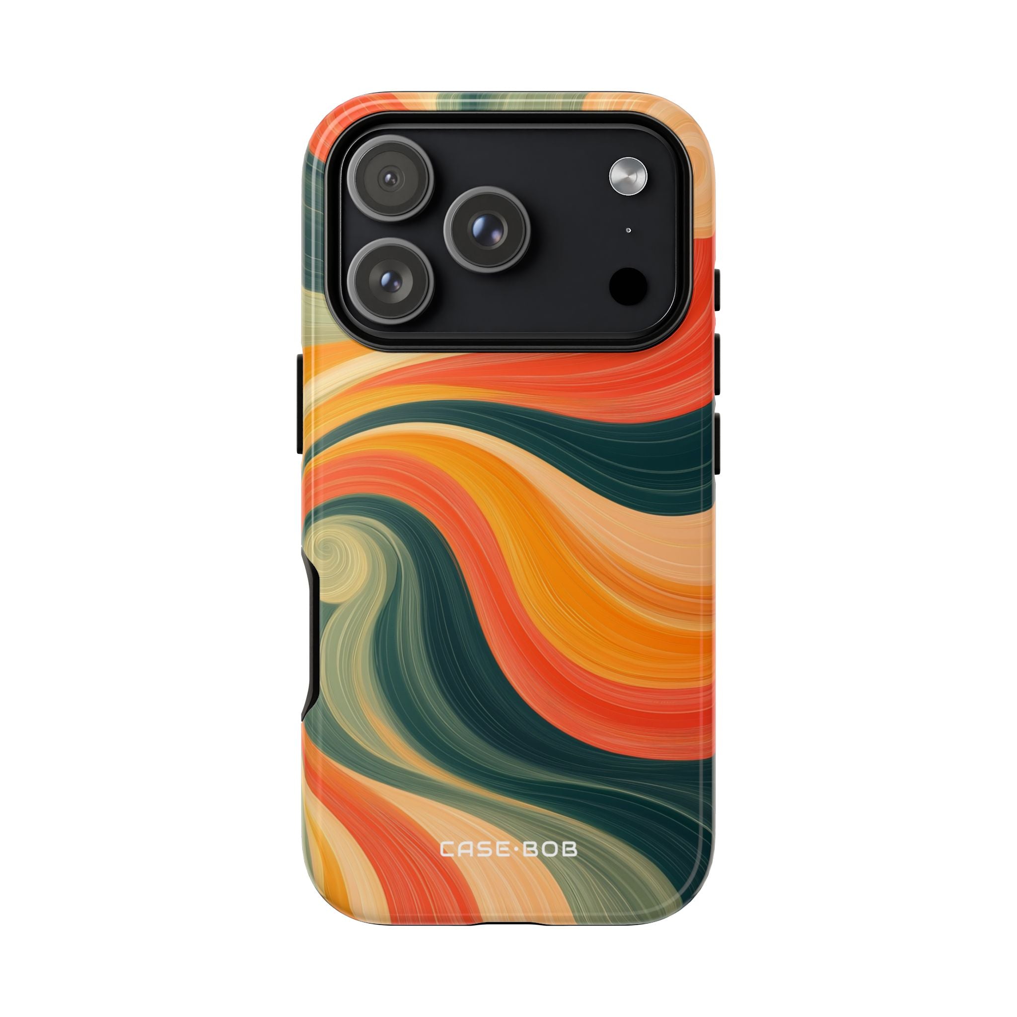 Swirling Ember iPhone 17 Pro Case - Tough - CASE•BOB