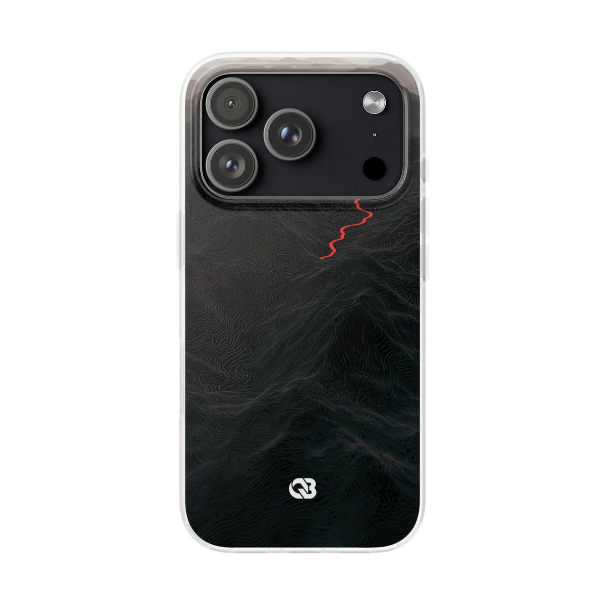 Crimson Ridge Pass · Lite Phone Case for iPhone · Black