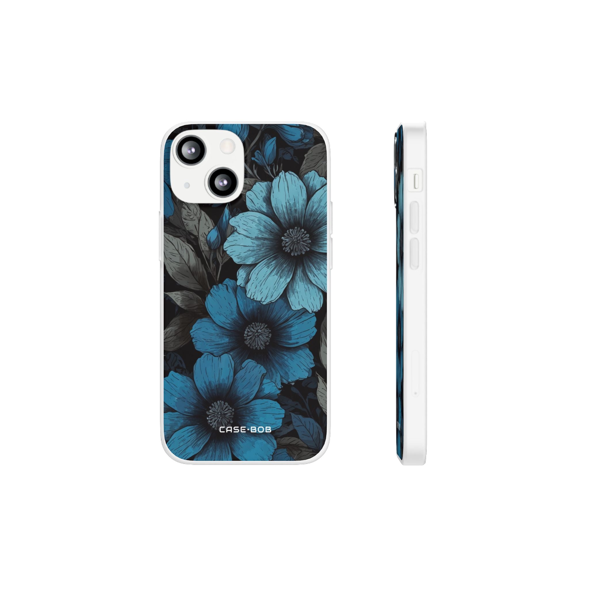 Blue Petal Radiance iPhone 13 mini Case - Soft
