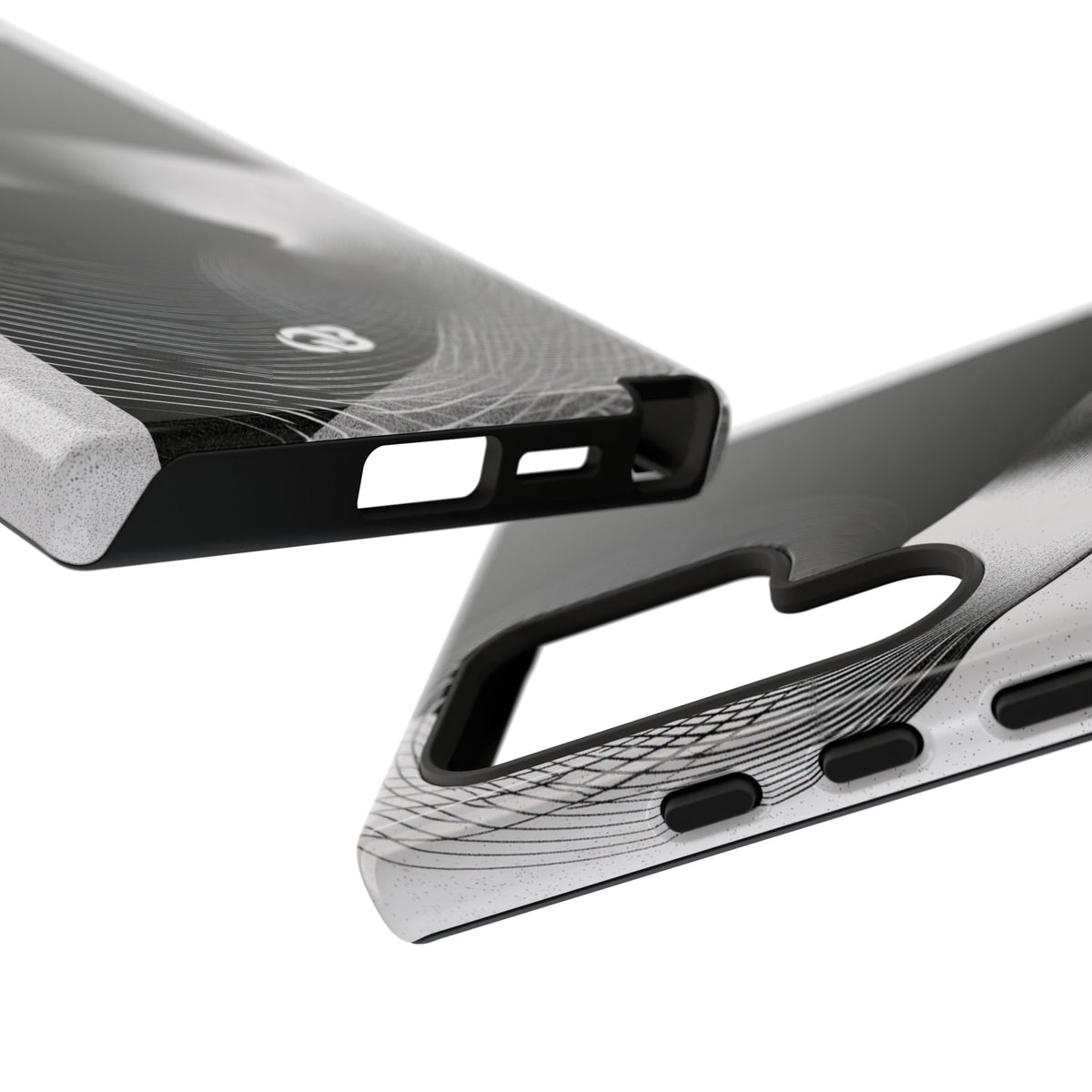 Orbital Helix · Tough Phone Case for Samsung · Black