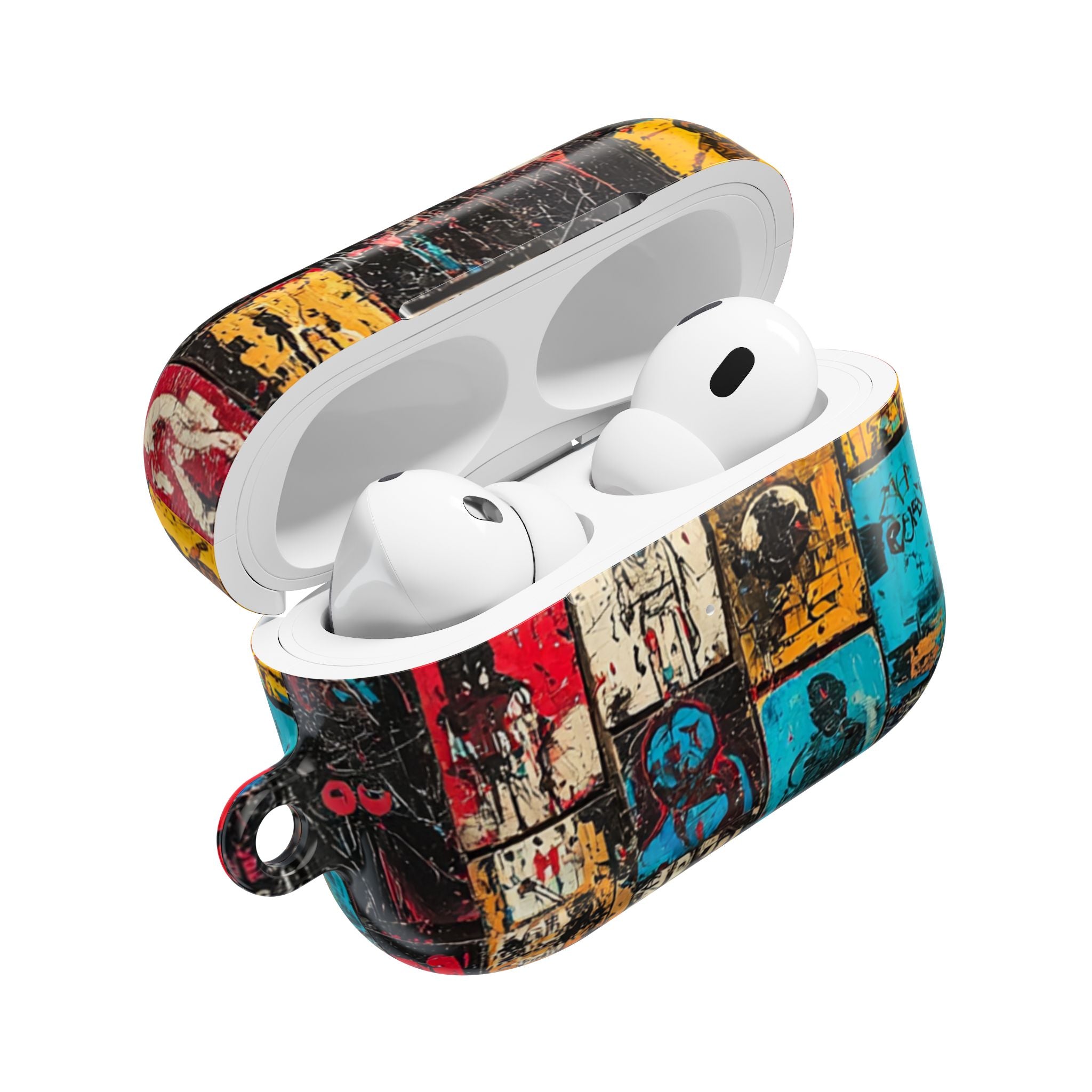 Portret Raster Crimson - AirPods Case