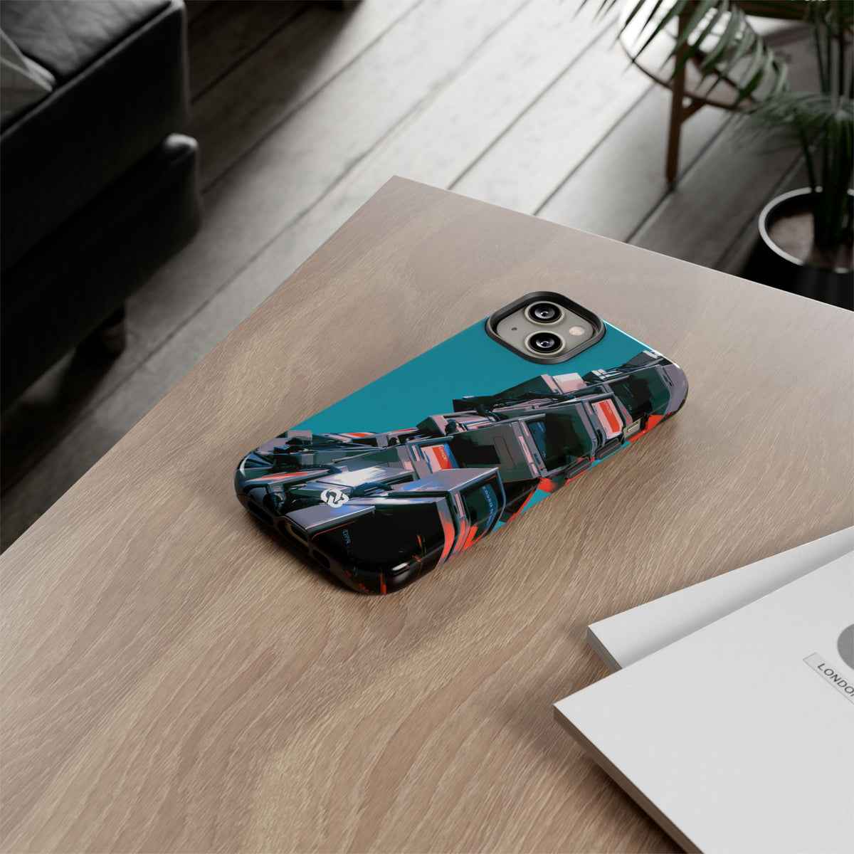 System Error Spire · Tough Phone Case for iPhone · Teal