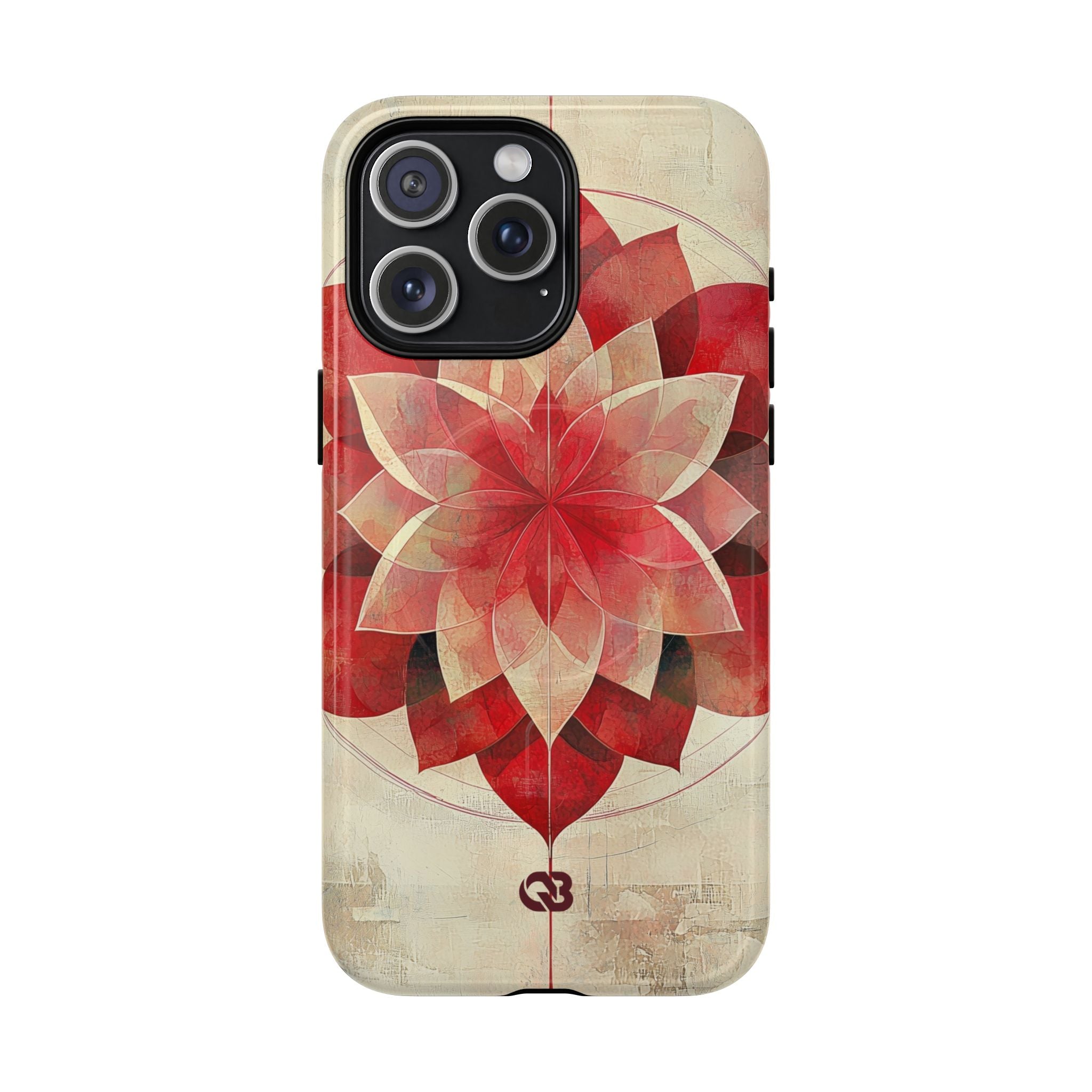 Crimson Petal Peak · Tough+ Phone Case for iPhone · Magsafe